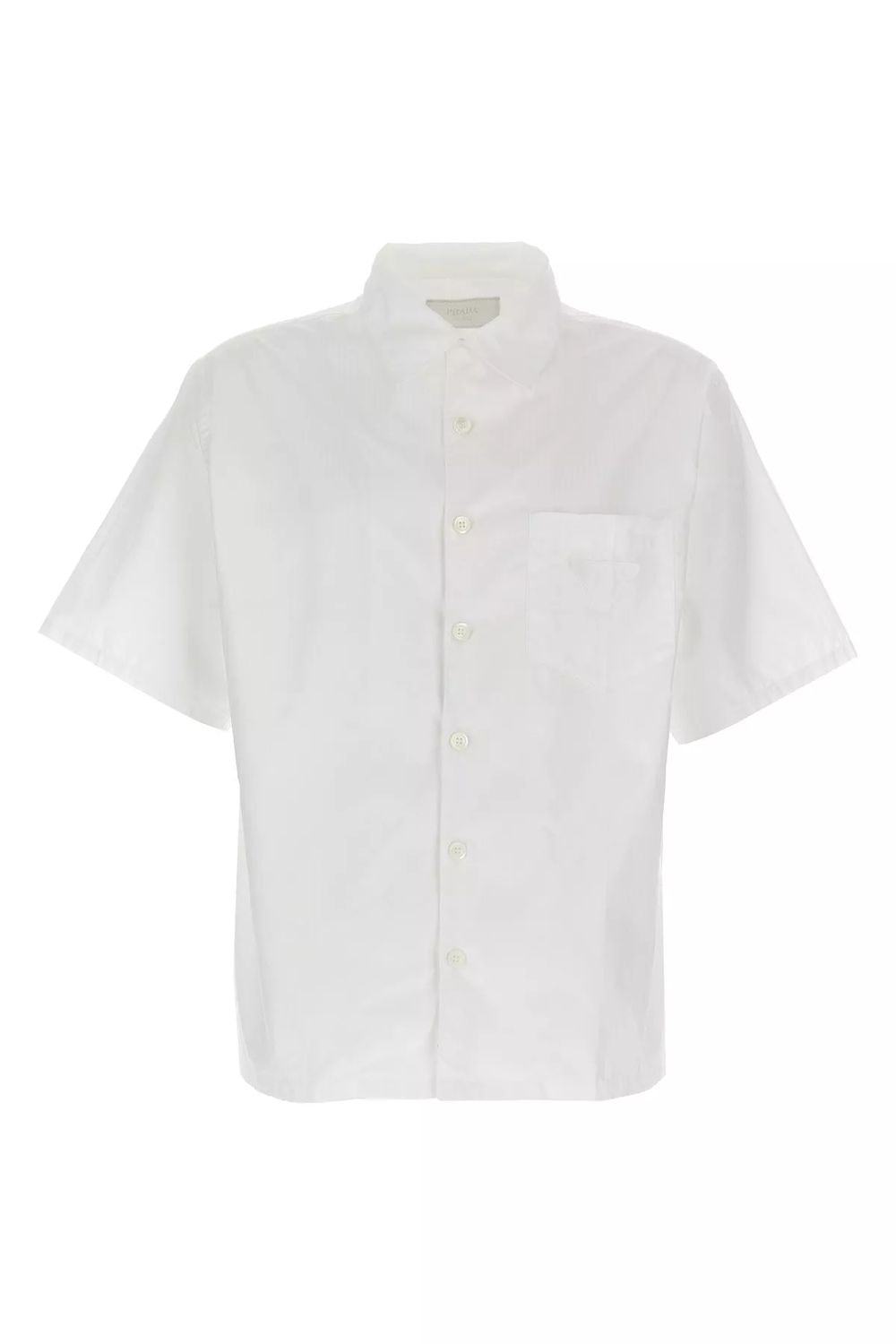 PRADA Classic Short Sleeve Cotton Shirt
