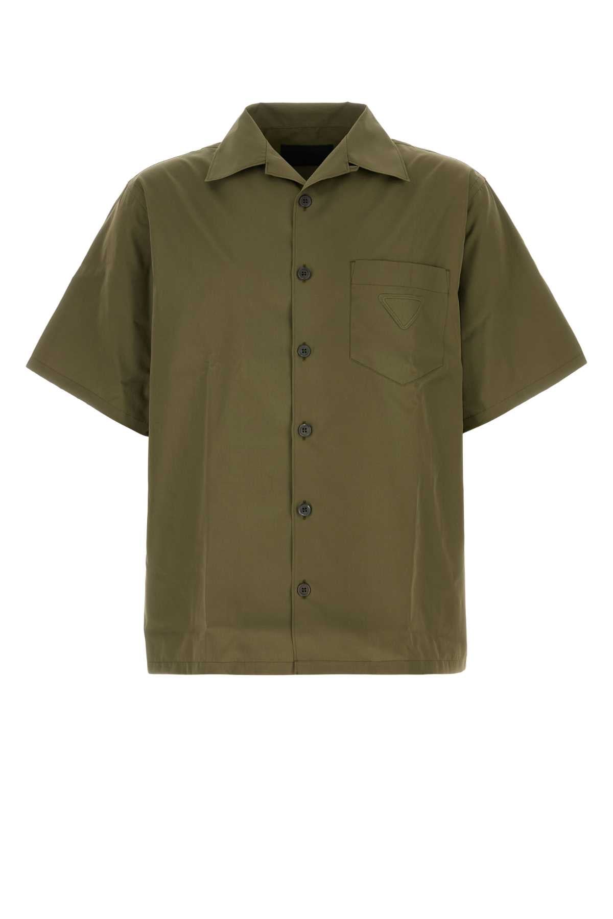 PRADA Men's Poplin Mini Shirt