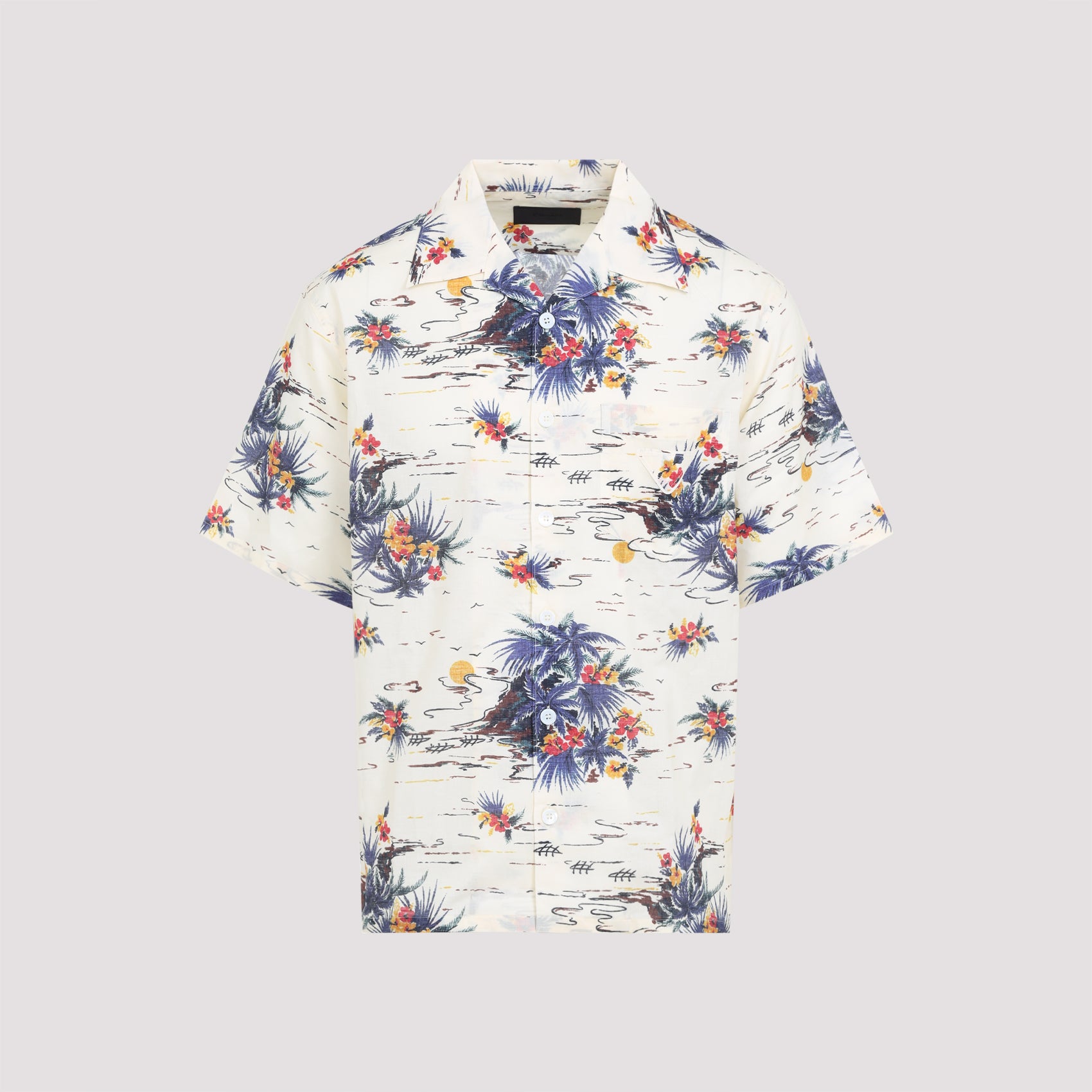 PRADA Essential Cotton Shirt for Men - SS25 Collection