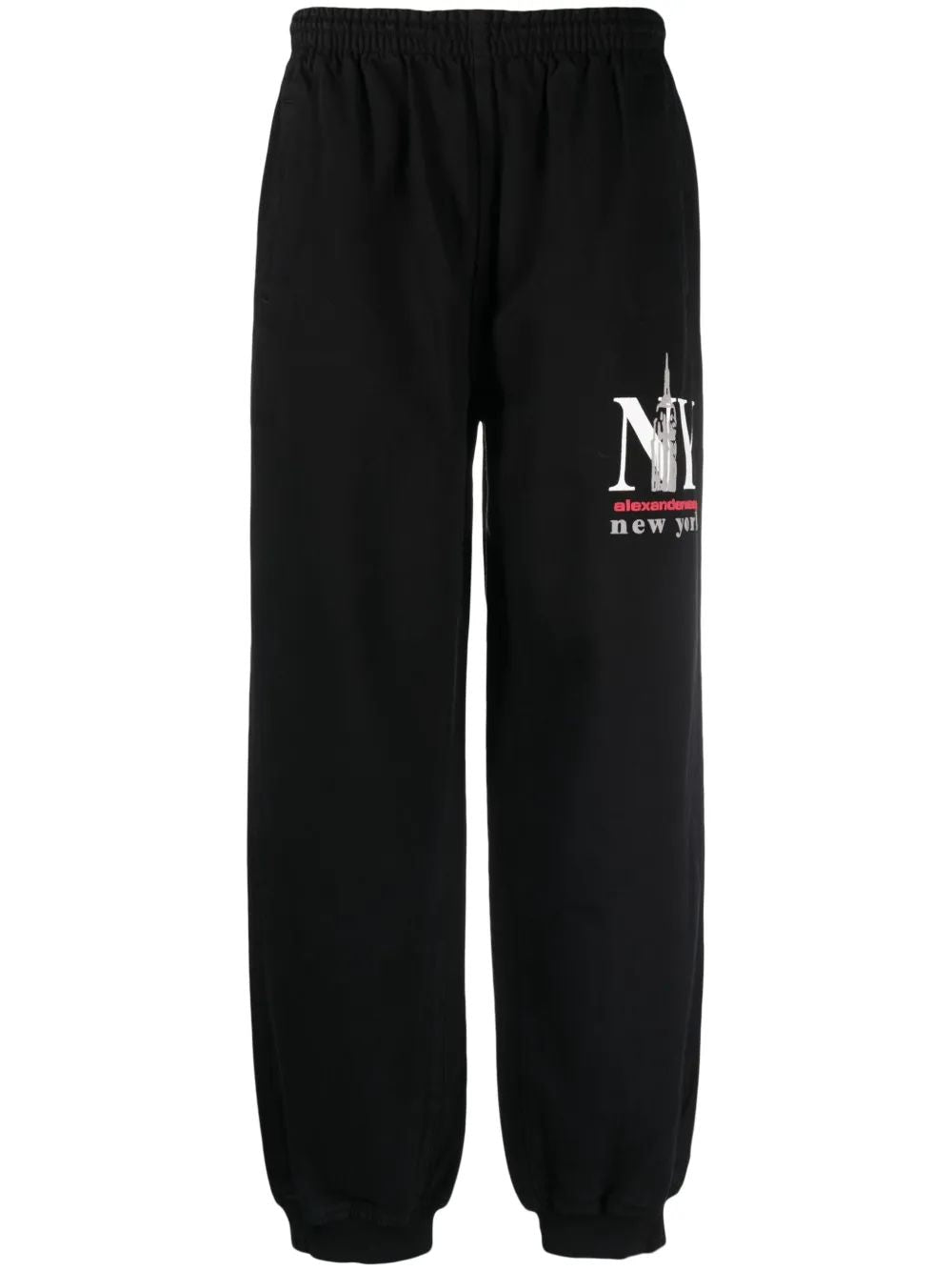 ALEXANDER WANG Cotton Blend Joggers - Women's FW23 Collection