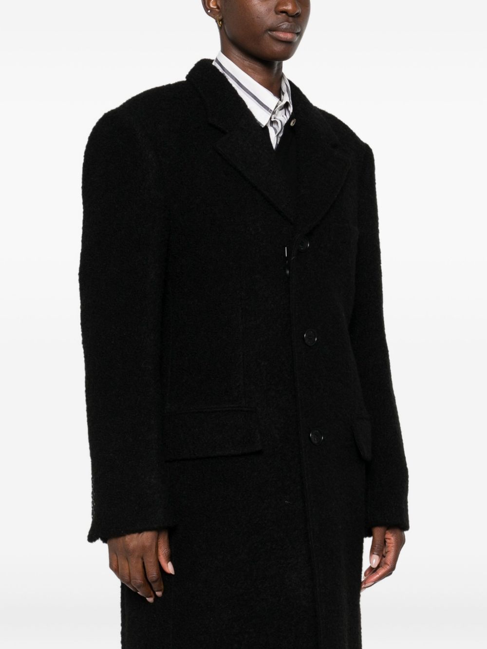 DUNST Wool Single-Breasted Jacket
