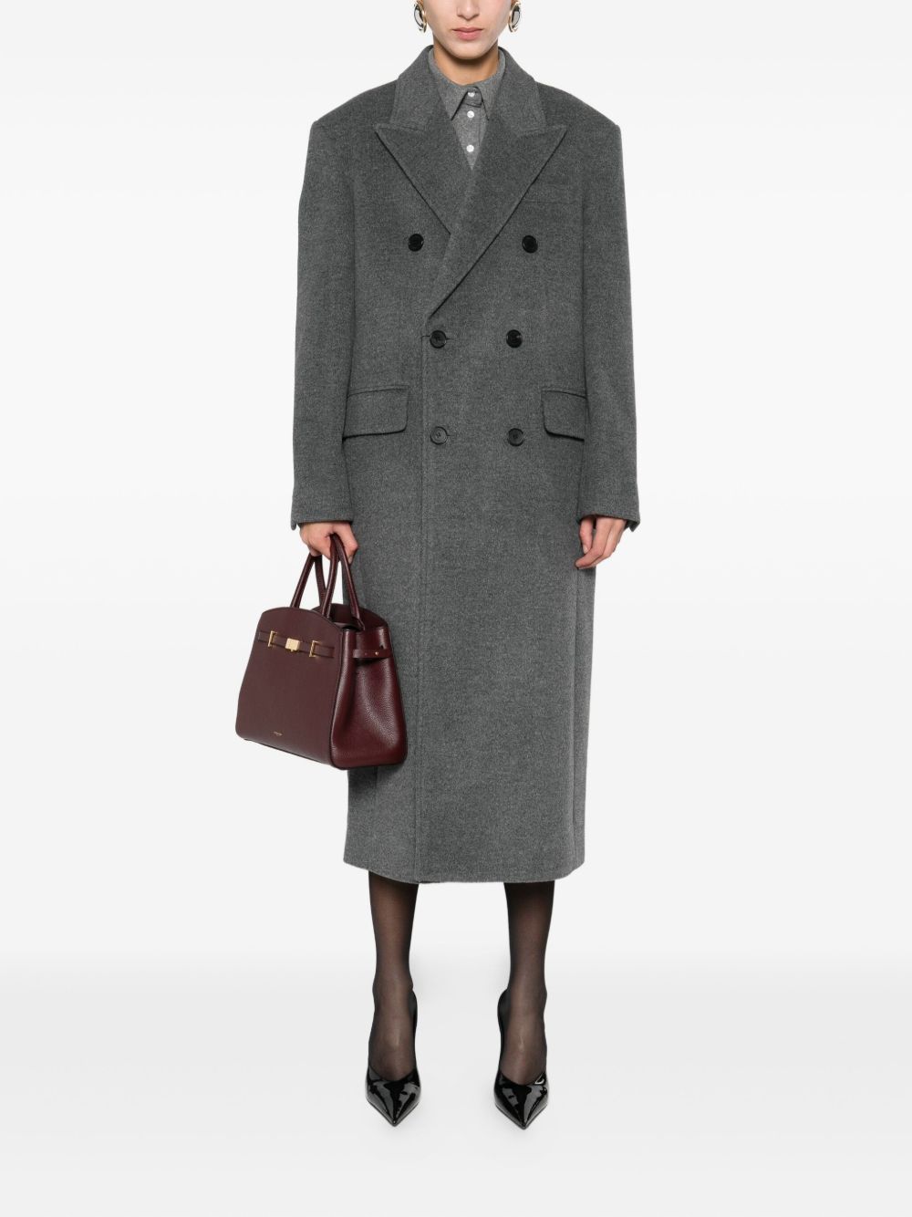 DUNST Wool Double-Breasted Jacket for Women