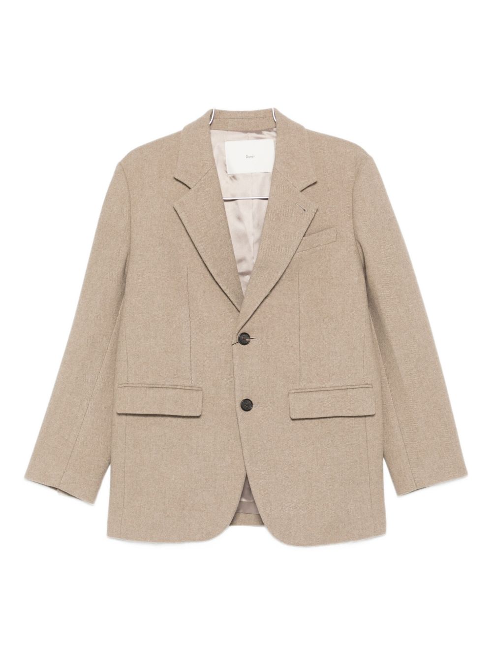 DUNST Wool Single-Breasted Blazer Jacket