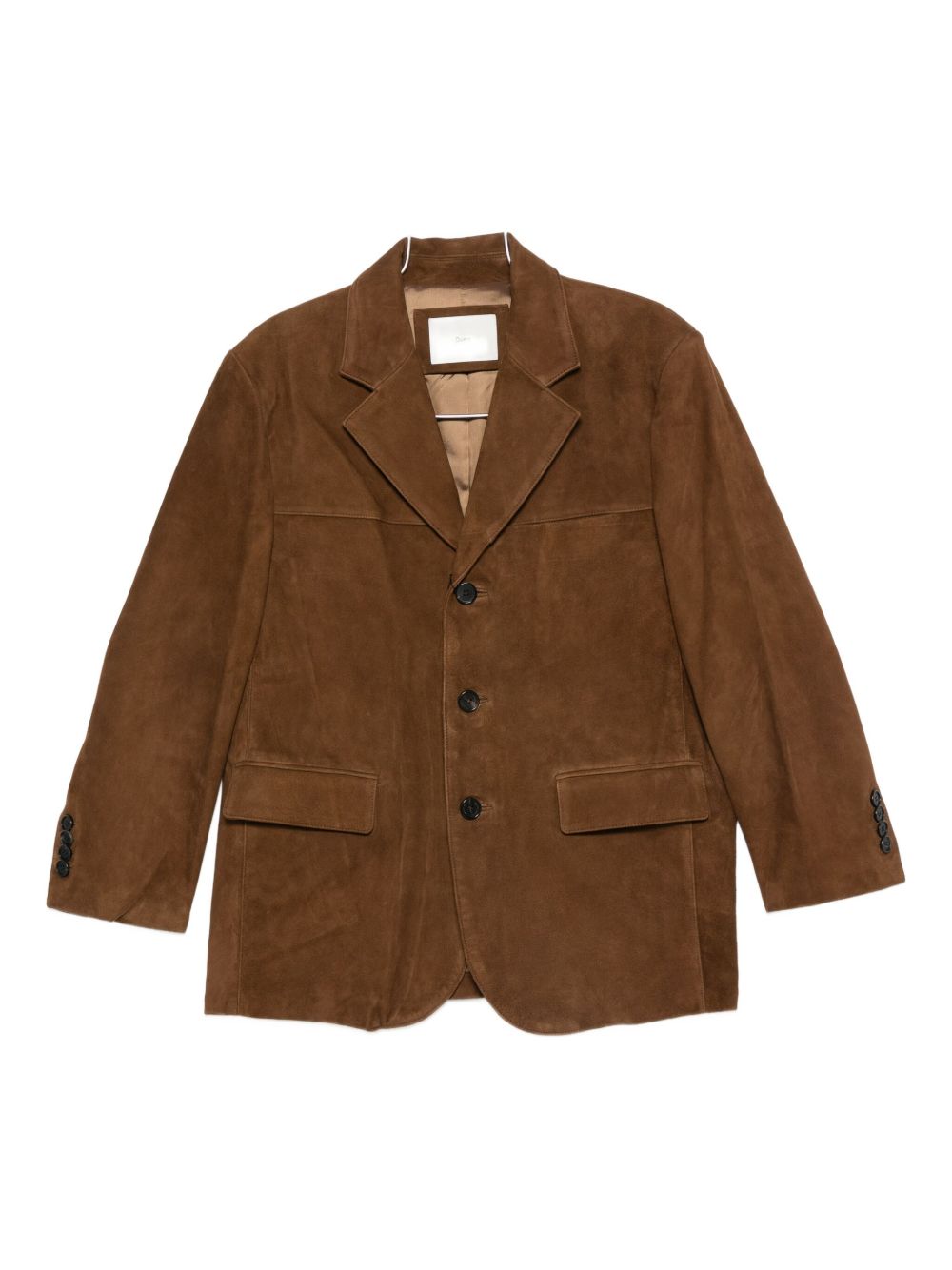 DUNST Suede Single-Breasted Jacket