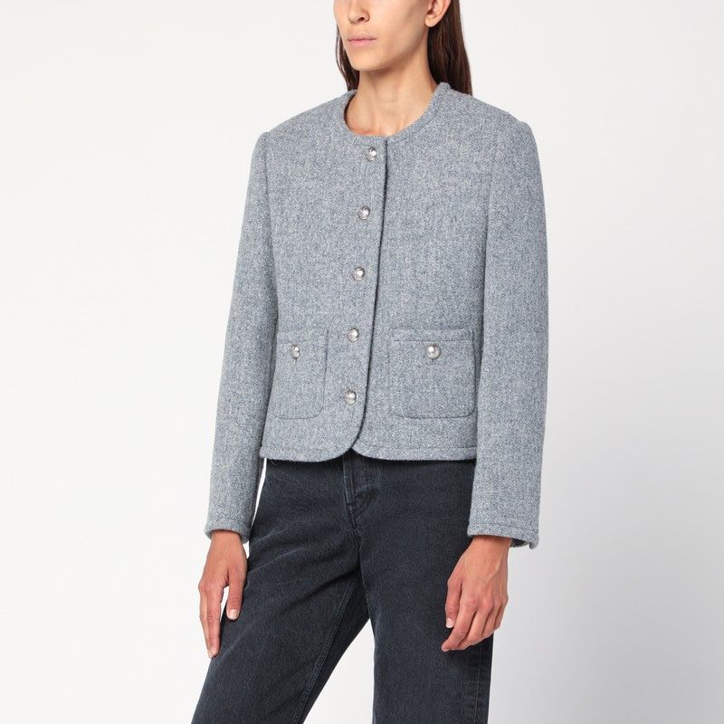 DUNST Chic Mélange Tweed Jacket