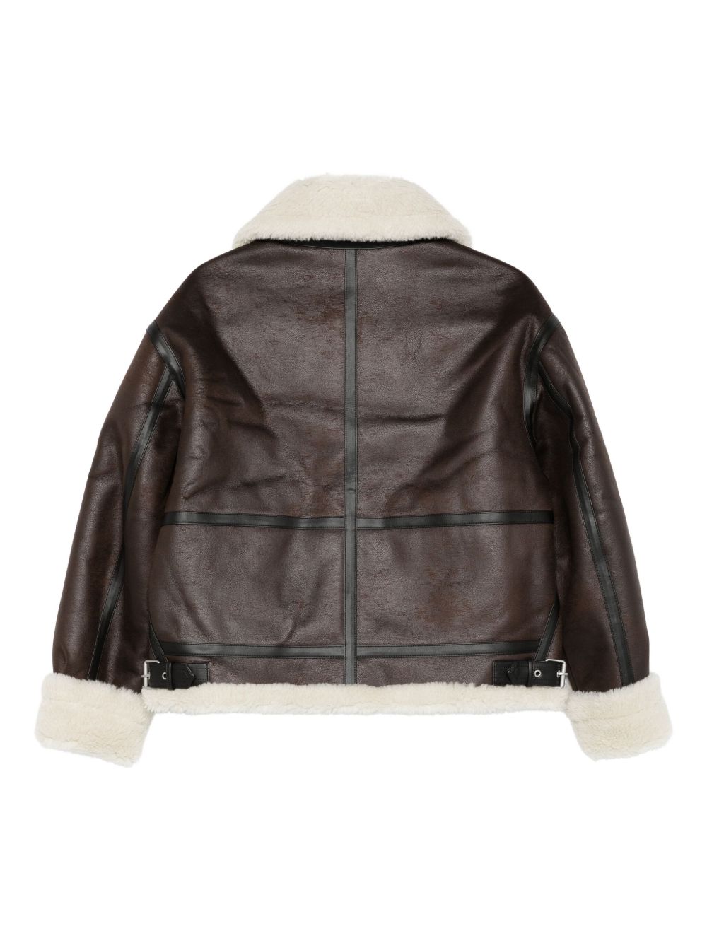 DUNST Faux Leather Shearling Jacket - Women's Fall 2025