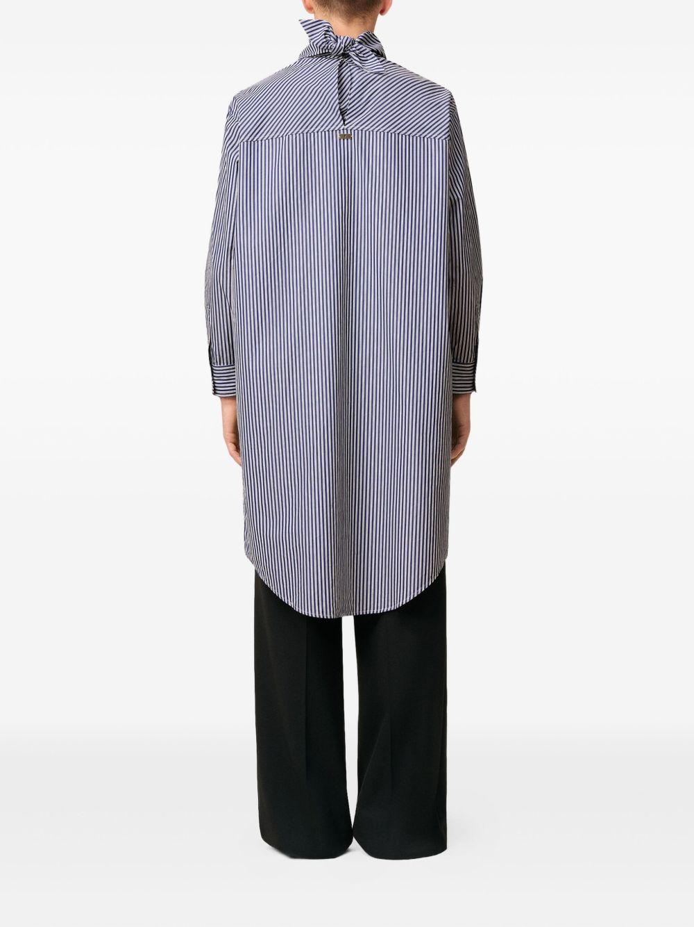 AMI PARIS Cotton Bandana Dress - Women’s Mini Style