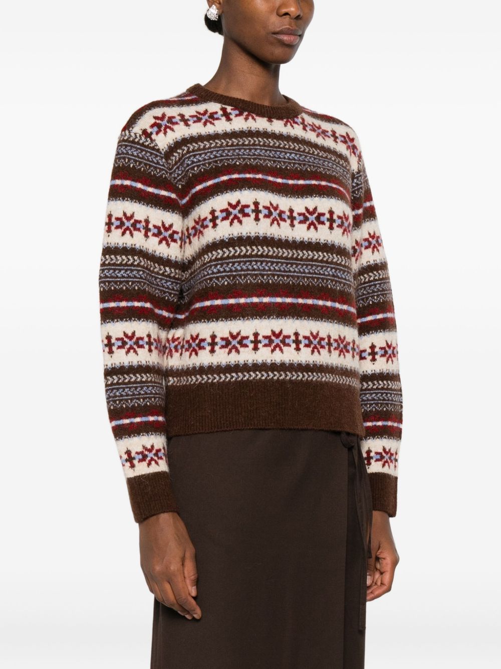 DUNST Wool Blend Crewneck Jumper