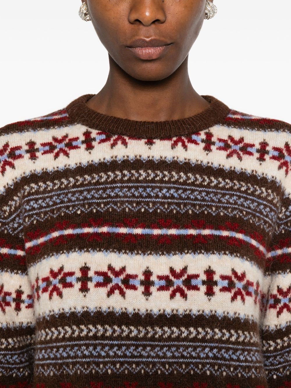 DUNST Wool Blend Crewneck Jumper