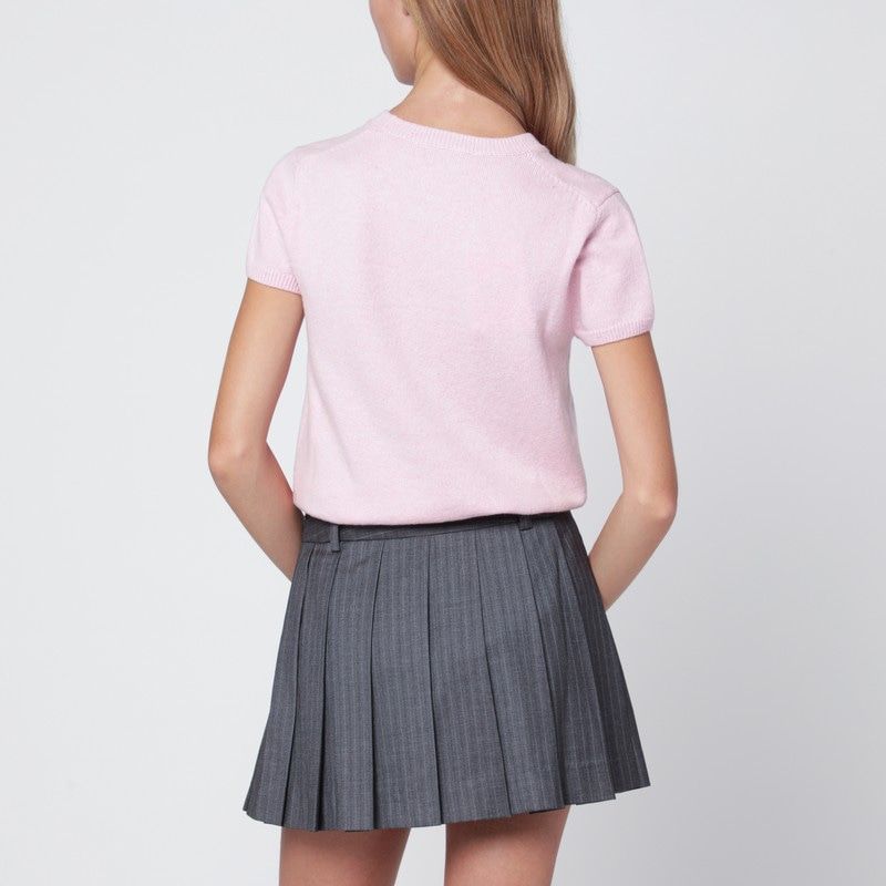 DUNST Mini Wool Blend Round-Neck Jumper for Women