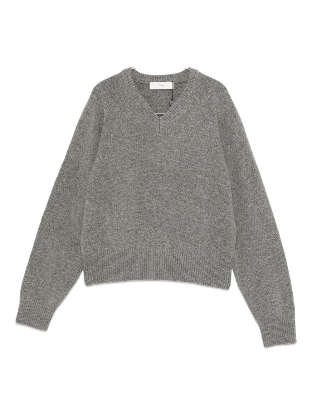 DUNST Women's V-Necked Wool Sweater