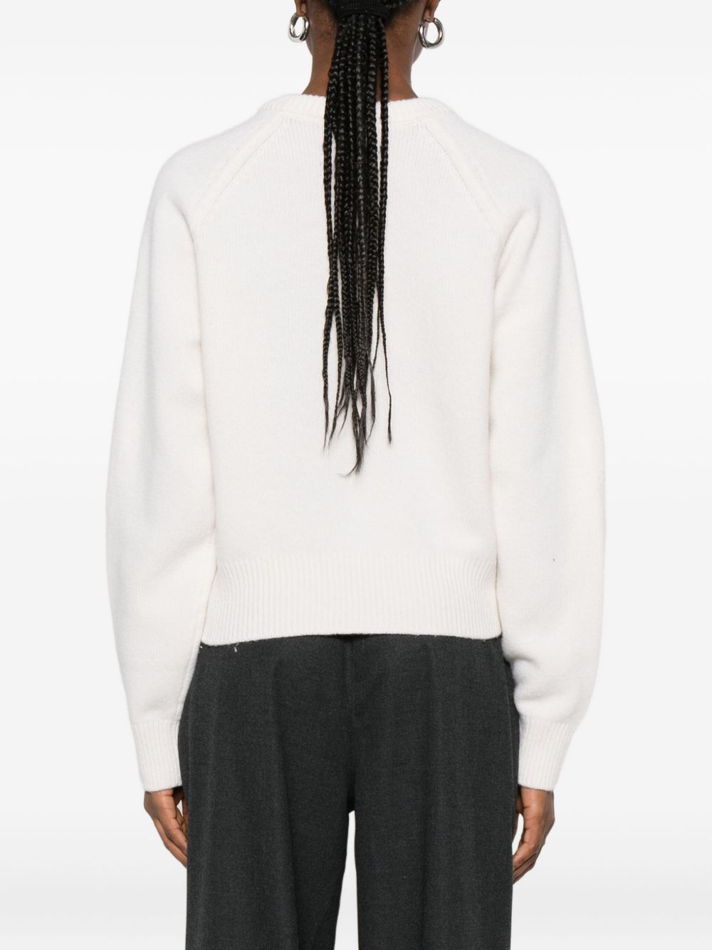 DUNST Wool V-Necked Sweater for Women