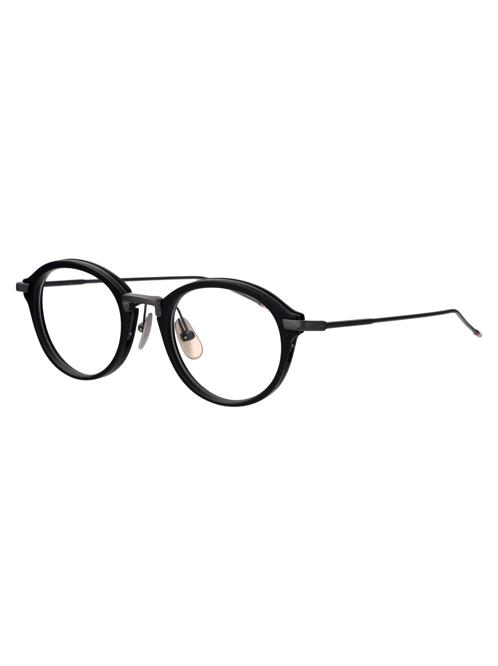 THOM BROWNE Sleek Acetate/Titanium Optical Glasses - Unisex