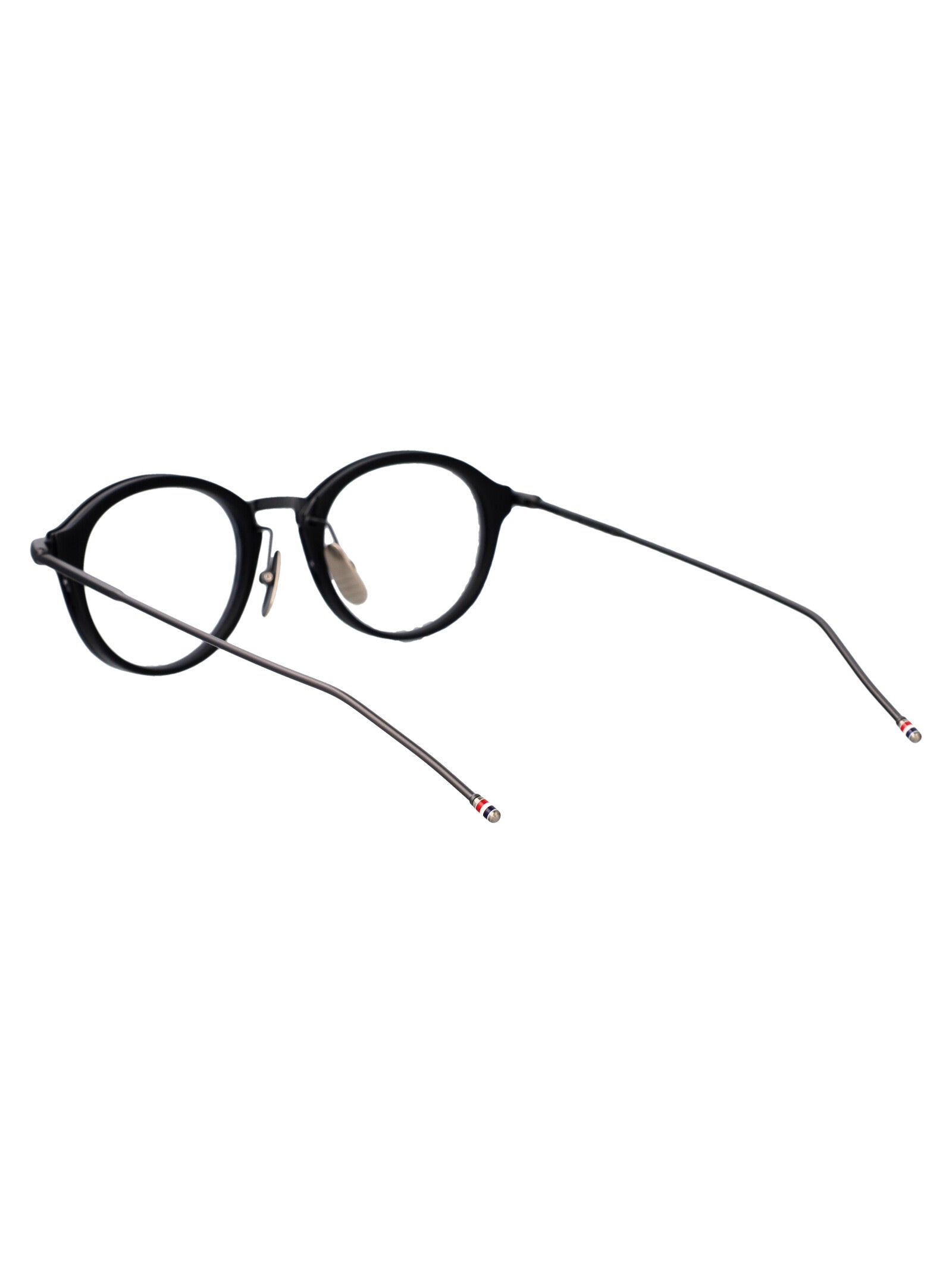 THOM BROWNE Sleek Acetate/Titanium Optical Glasses - Unisex