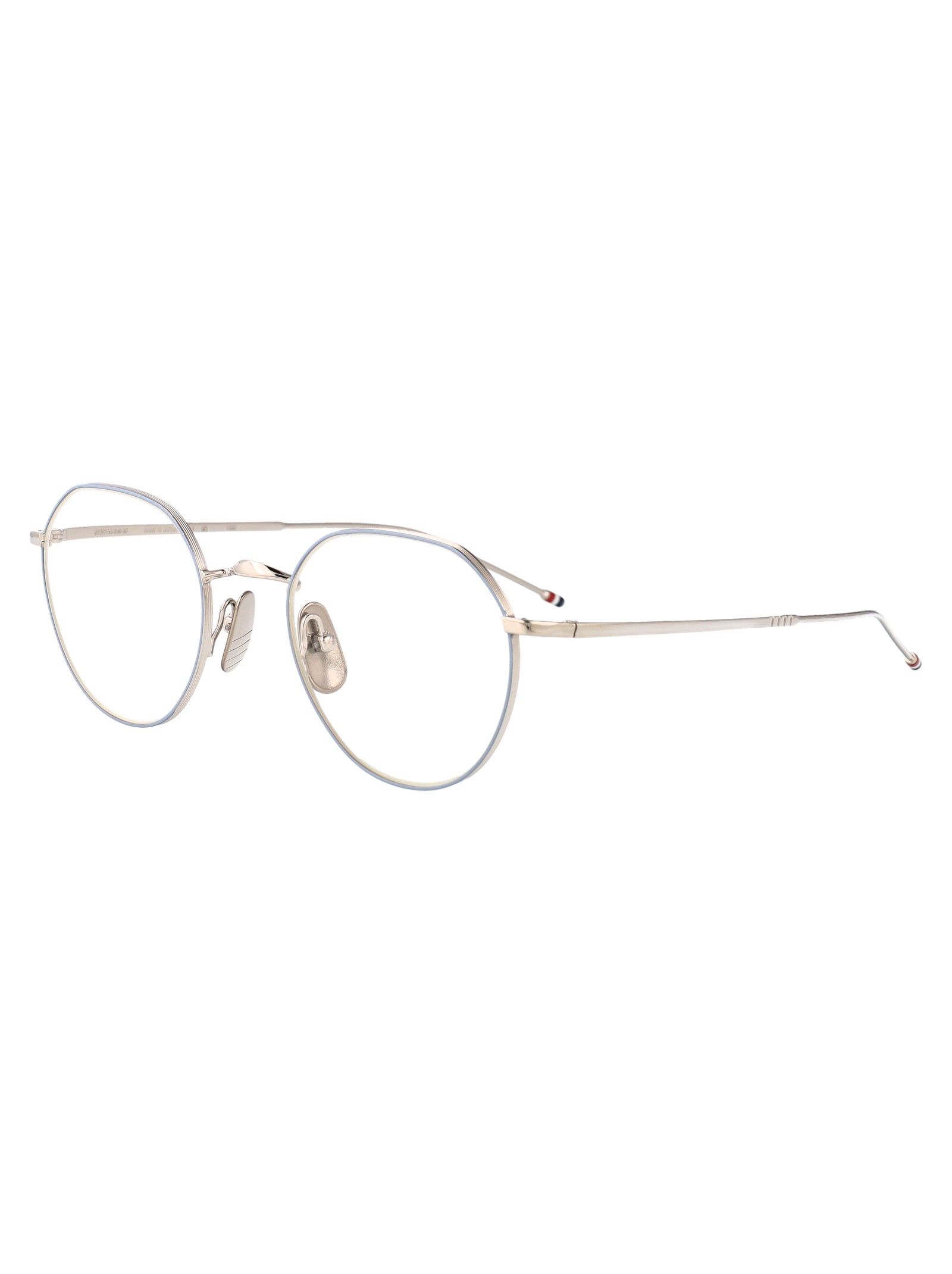 THOM BROWNE Matte Titanium Optical Glasses for All