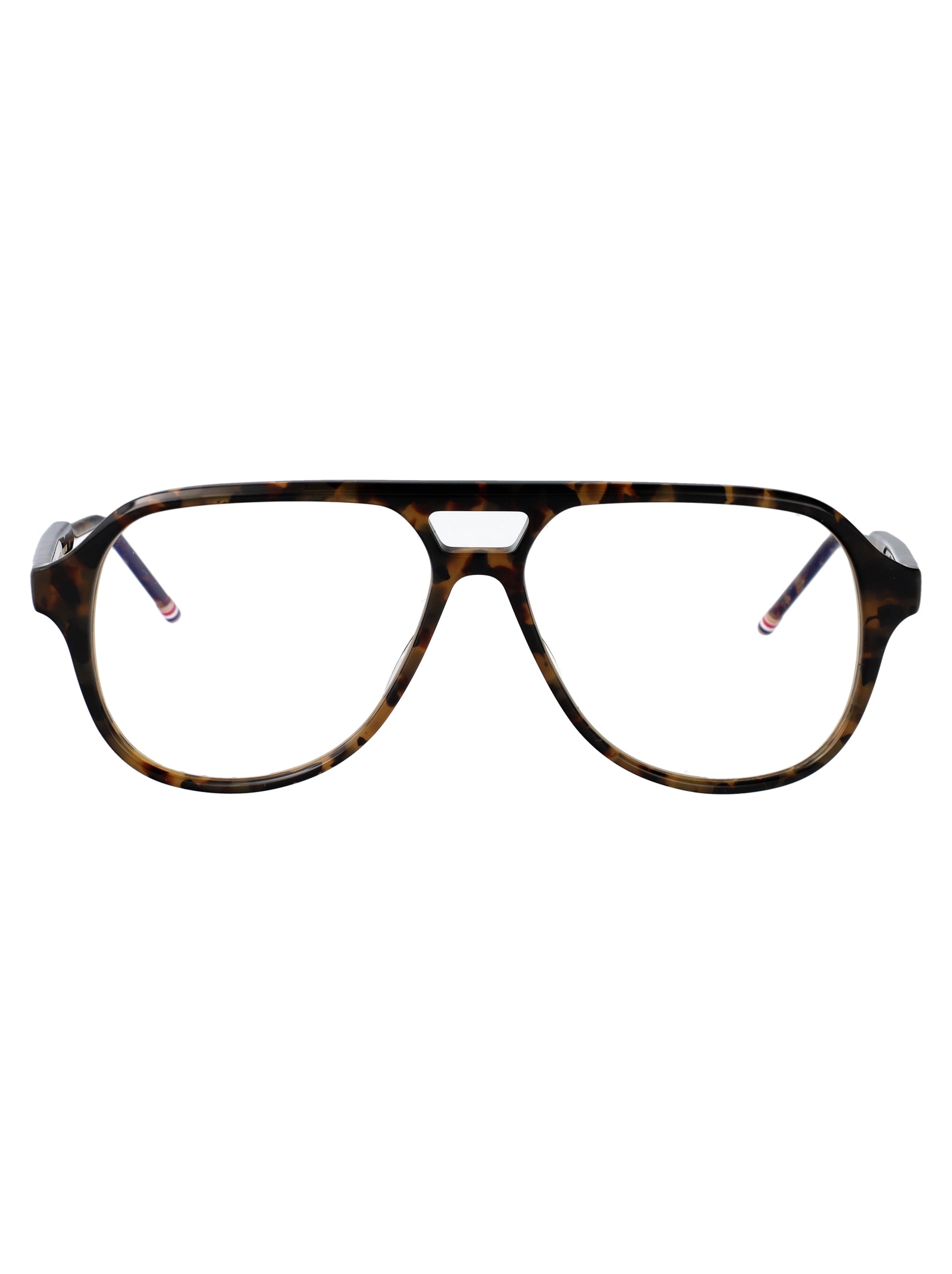 THOM BROWNE Stylish Tortoise Acetate Optical Glasses