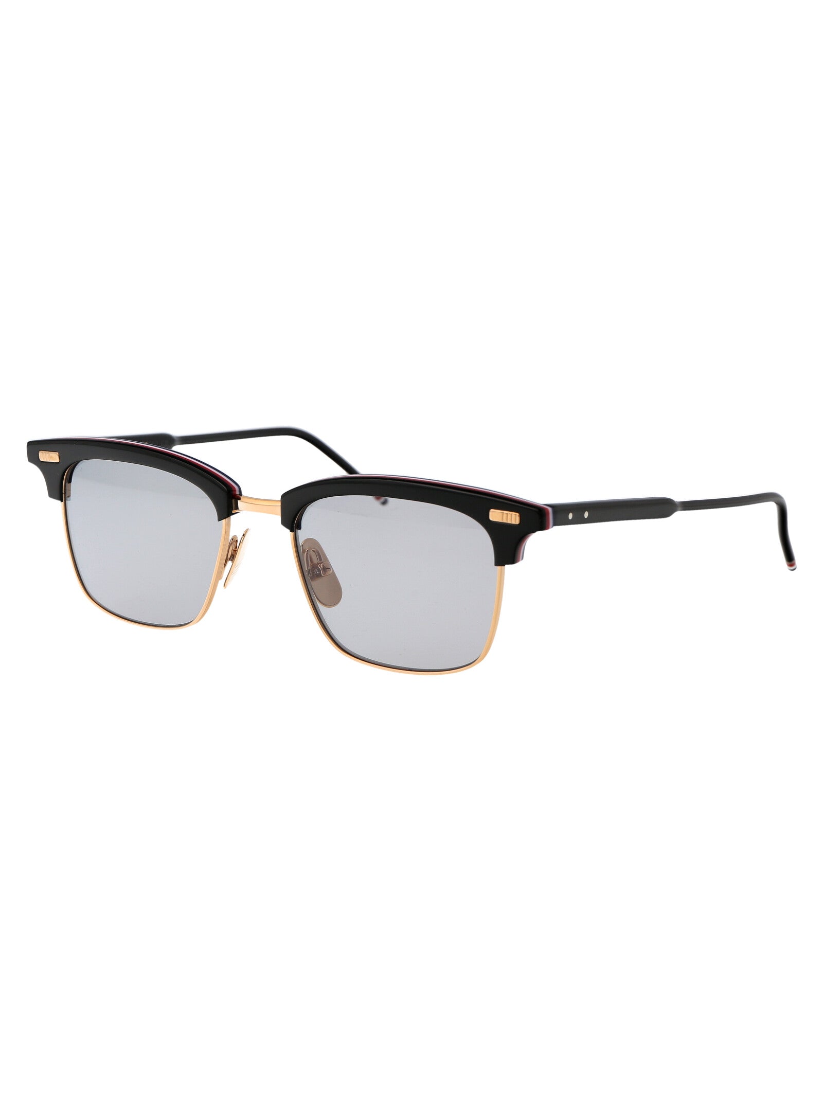 THOM BROWNE Unisex Titanium Sunglasses - Perfect for SS25