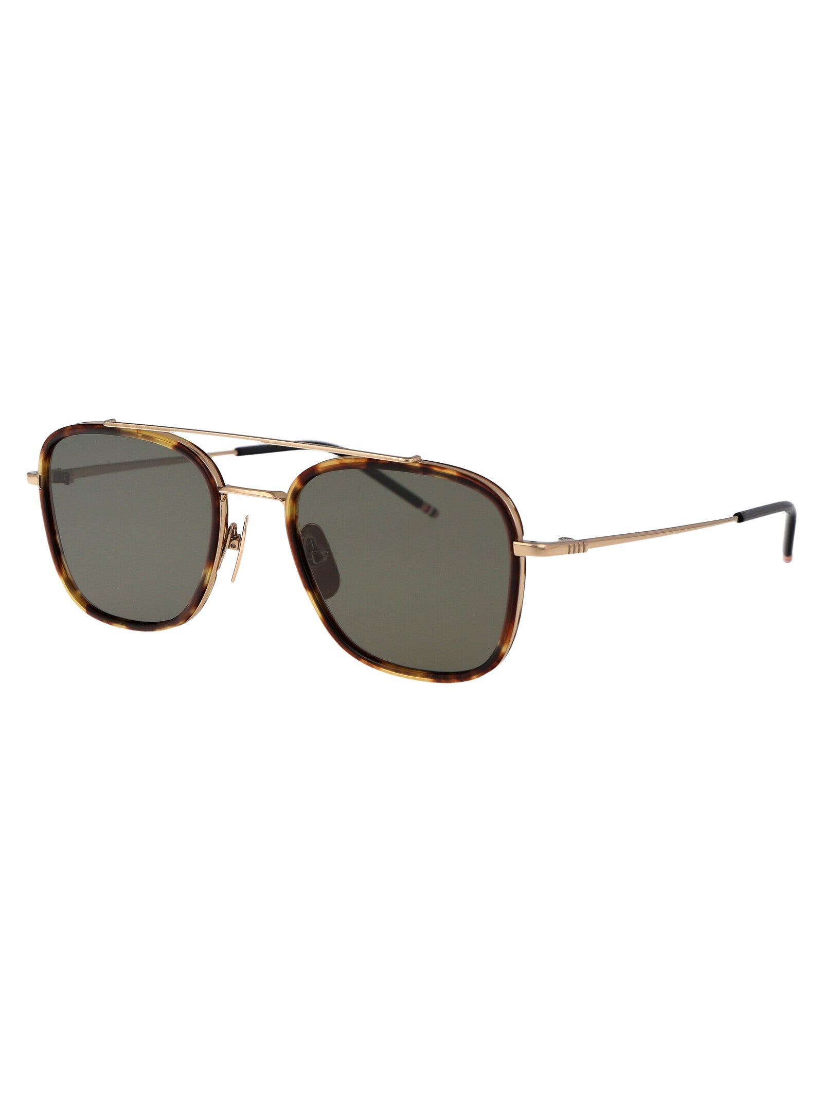 THOM BROWNE Medium Titanium Sunglasses