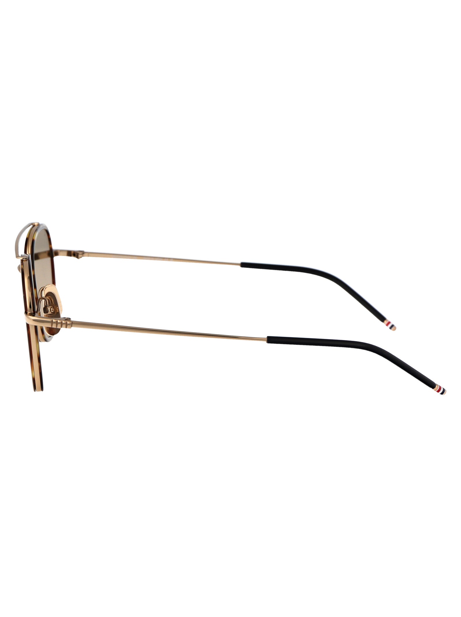 THOM BROWNE Medium Titanium Sunglasses