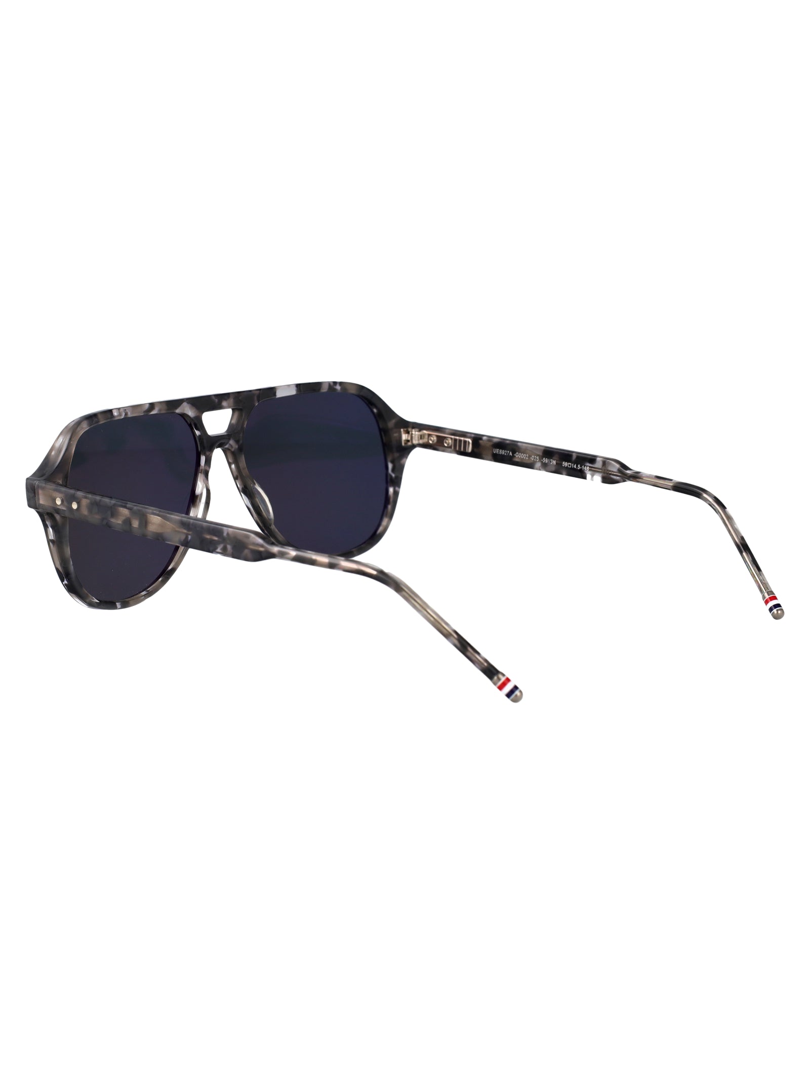 THOM BROWNE Tortoise Acetate Sunglasses