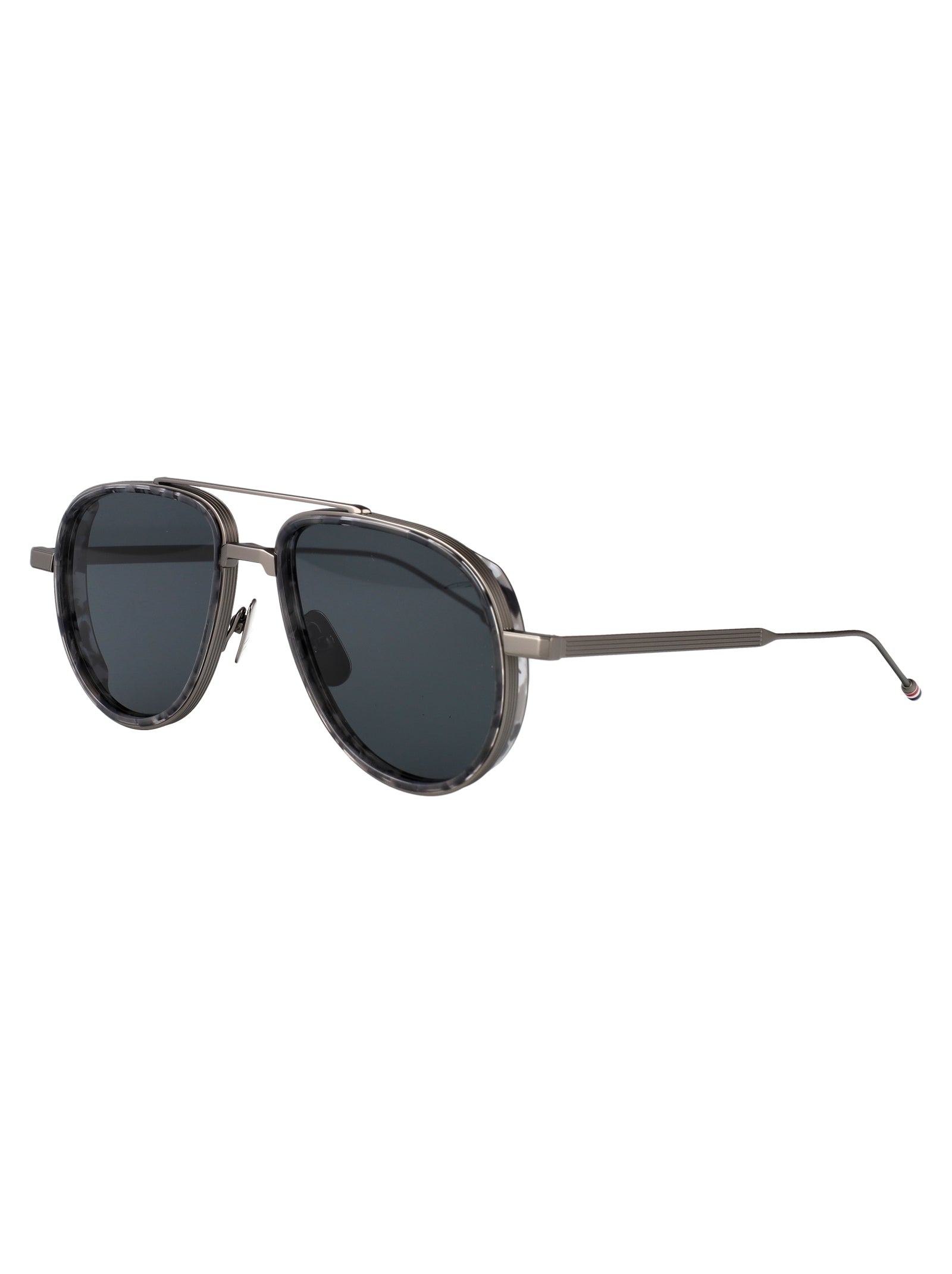 THOM BROWNE Unisex Acetate and Titanium Sunglasses
