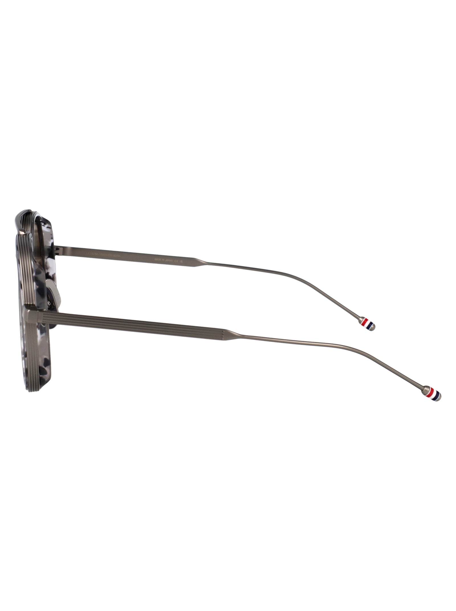 THOM BROWNE Unisex Acetate and Titanium Sunglasses