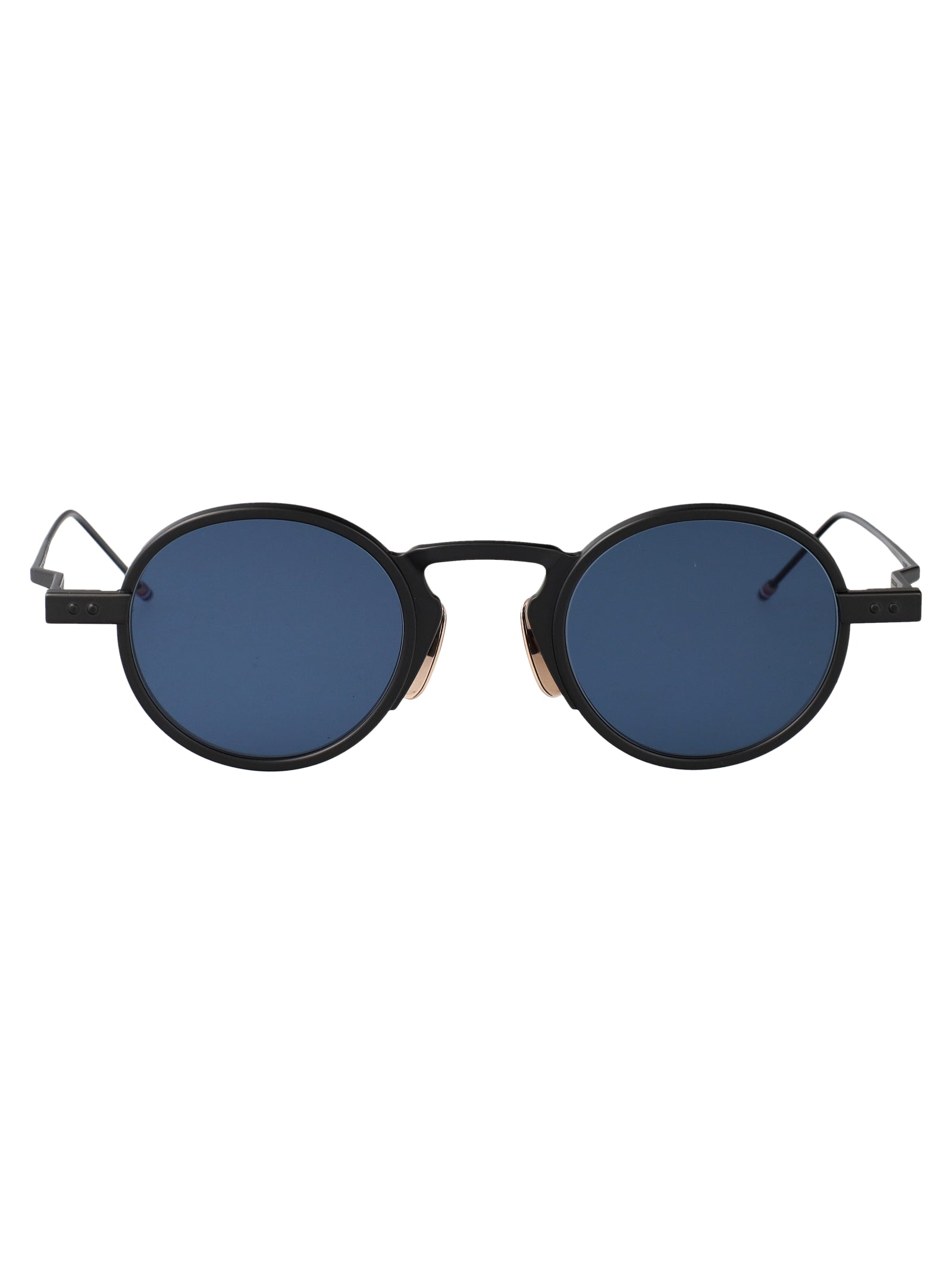 THOM BROWNE Unisex Titanium Sunglasses