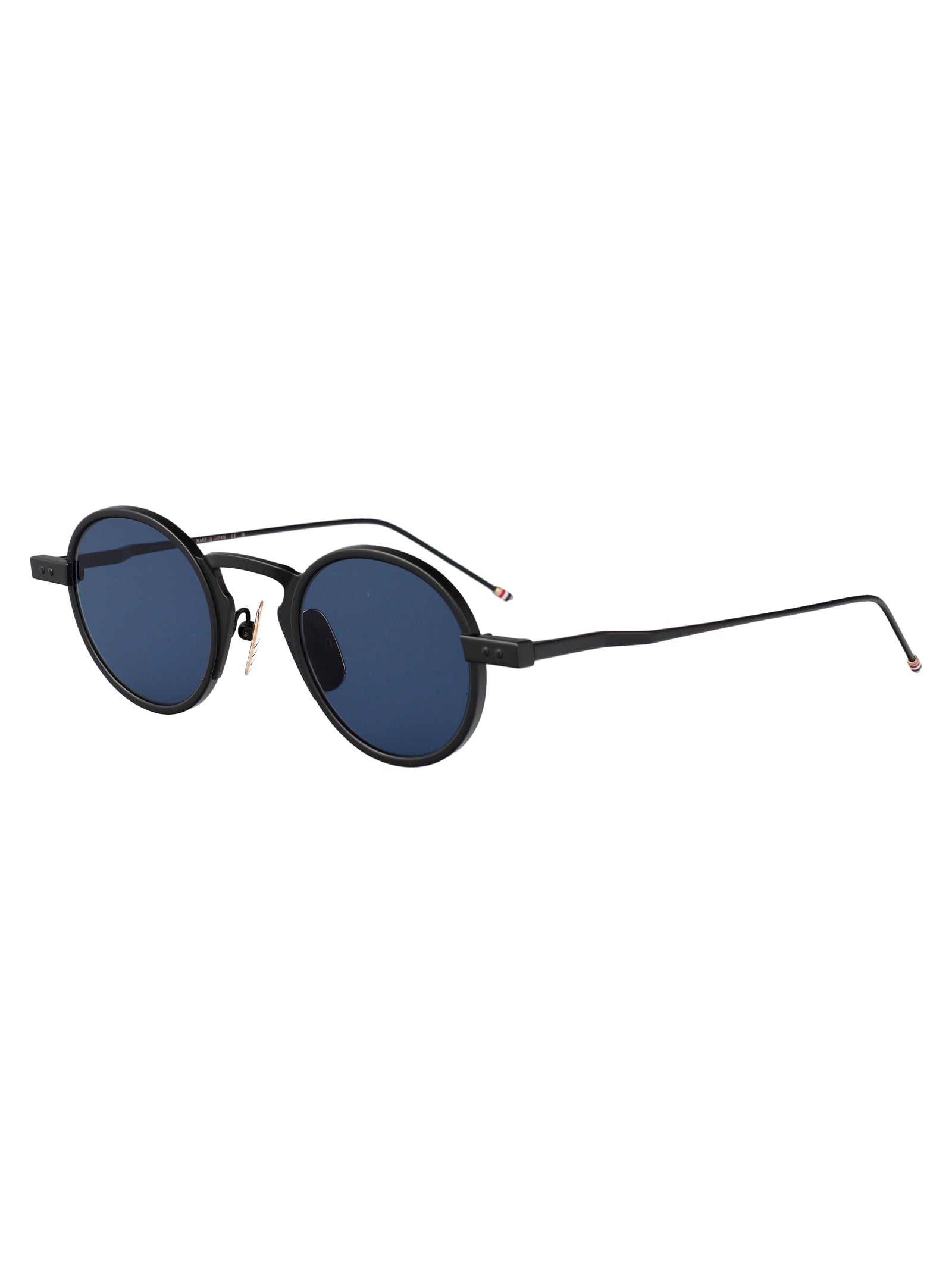 THOM BROWNE Unisex Titanium Sunglasses