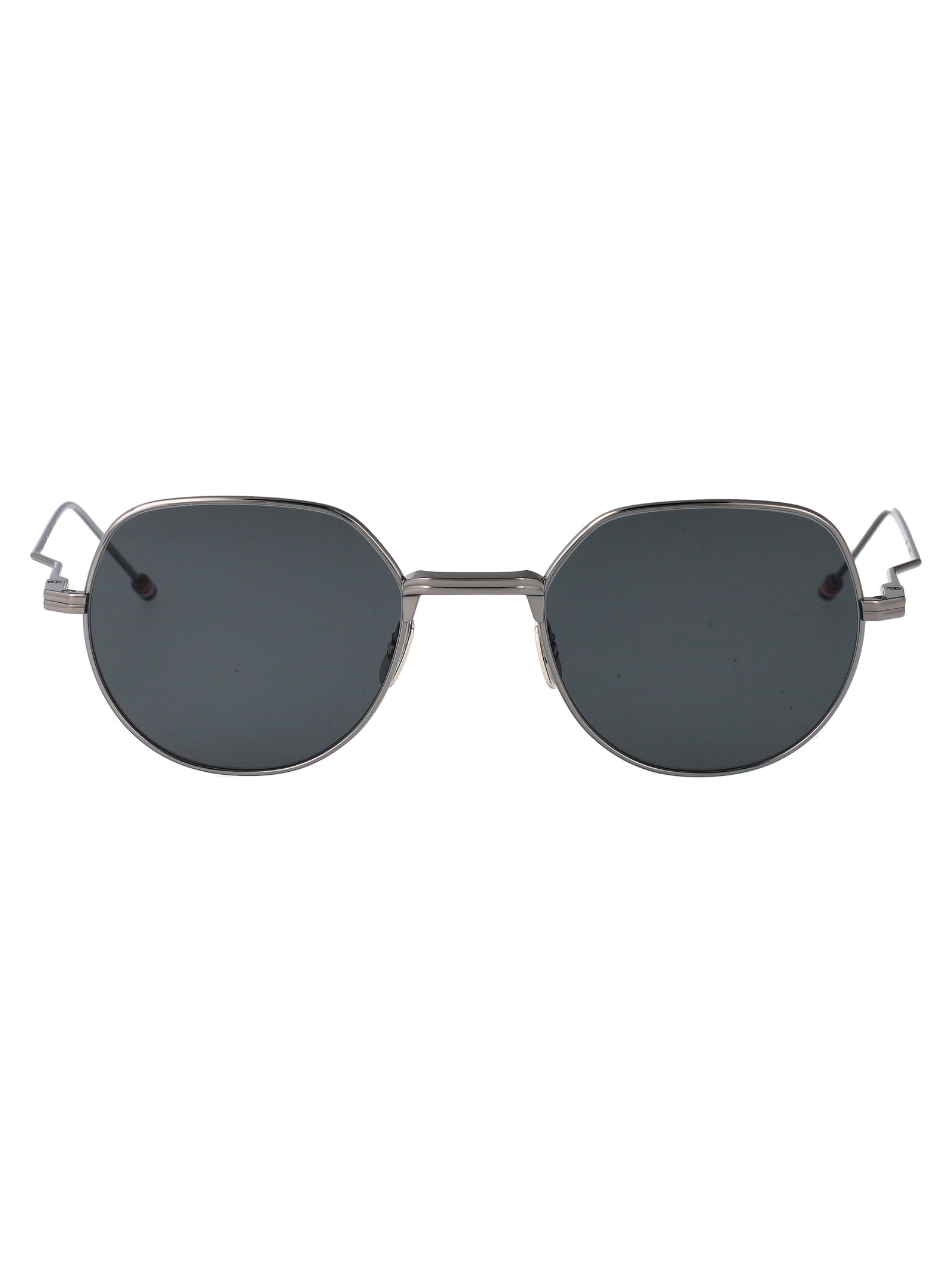 THOM BROWNE Grey Titanium Unisex Sunglasses