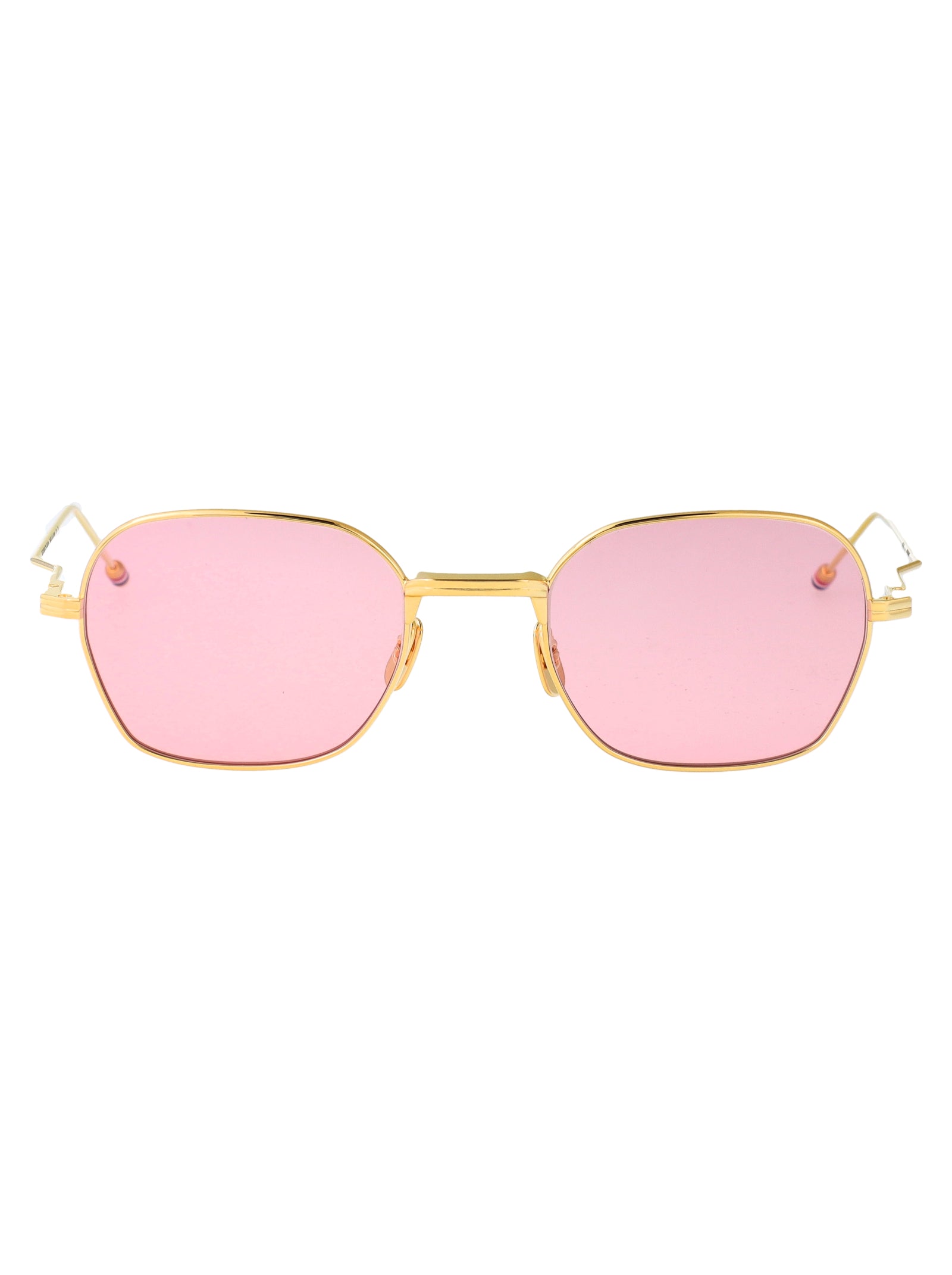 THOM BROWNE 18K Gold Plate Titanium Sunglasses