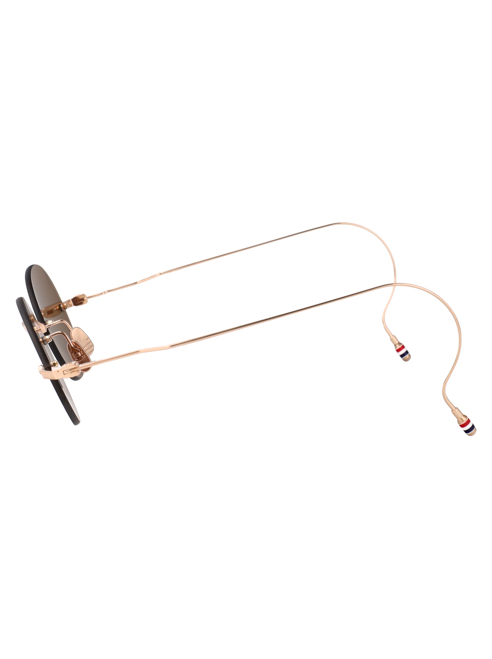 THOM BROWNE 12K Gold Plate Titanium Sunglasses