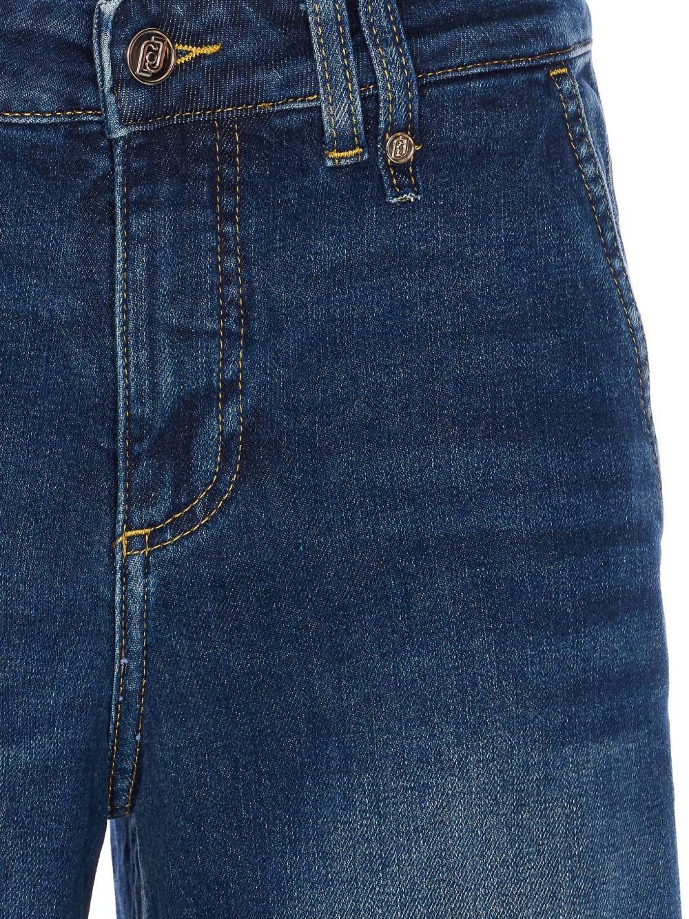 LIU JO Flared Leg Patch Pocket Trousers for Women