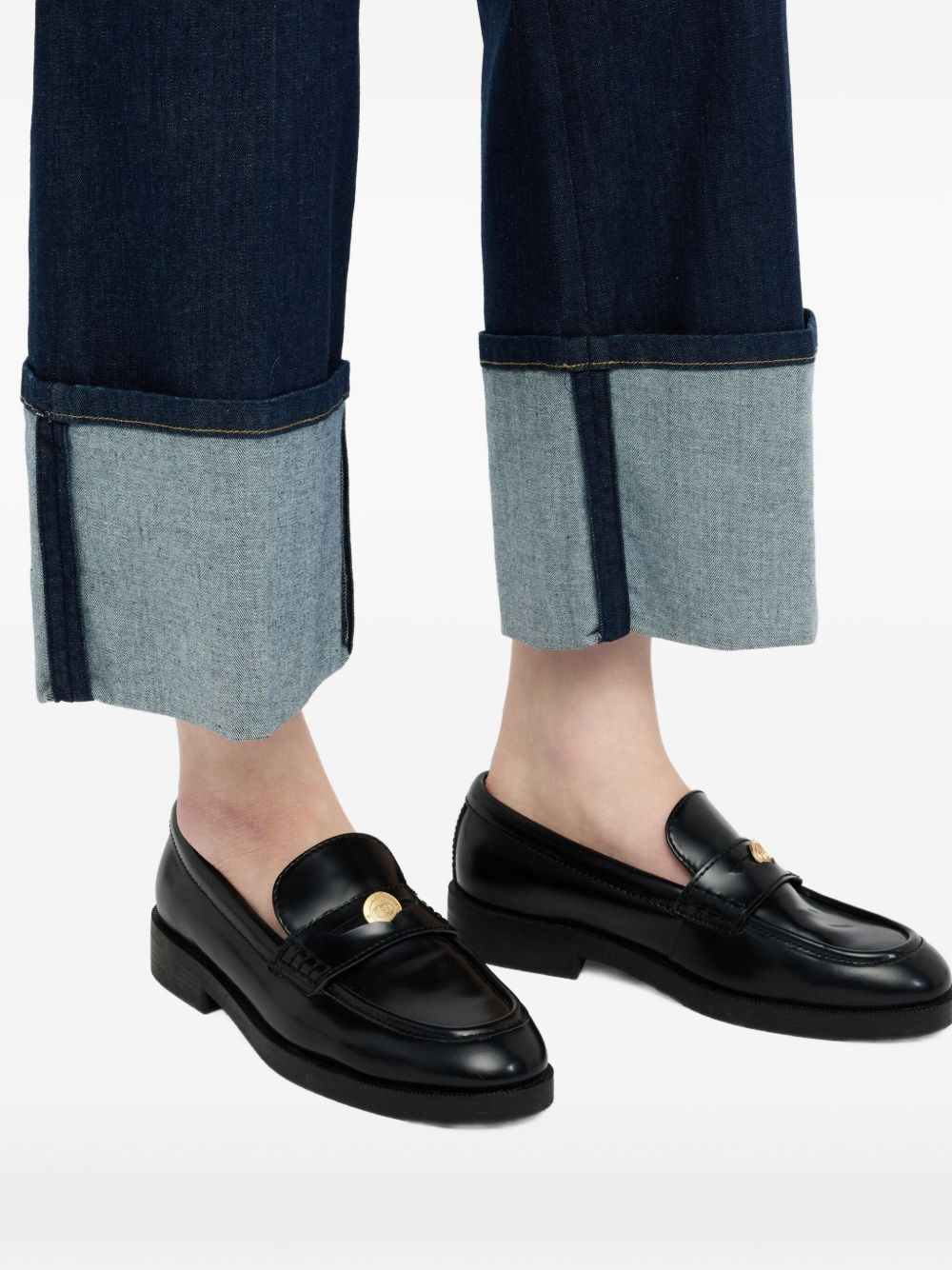 LIU JO Women’s Turn-Up Denim Jeans - FW25