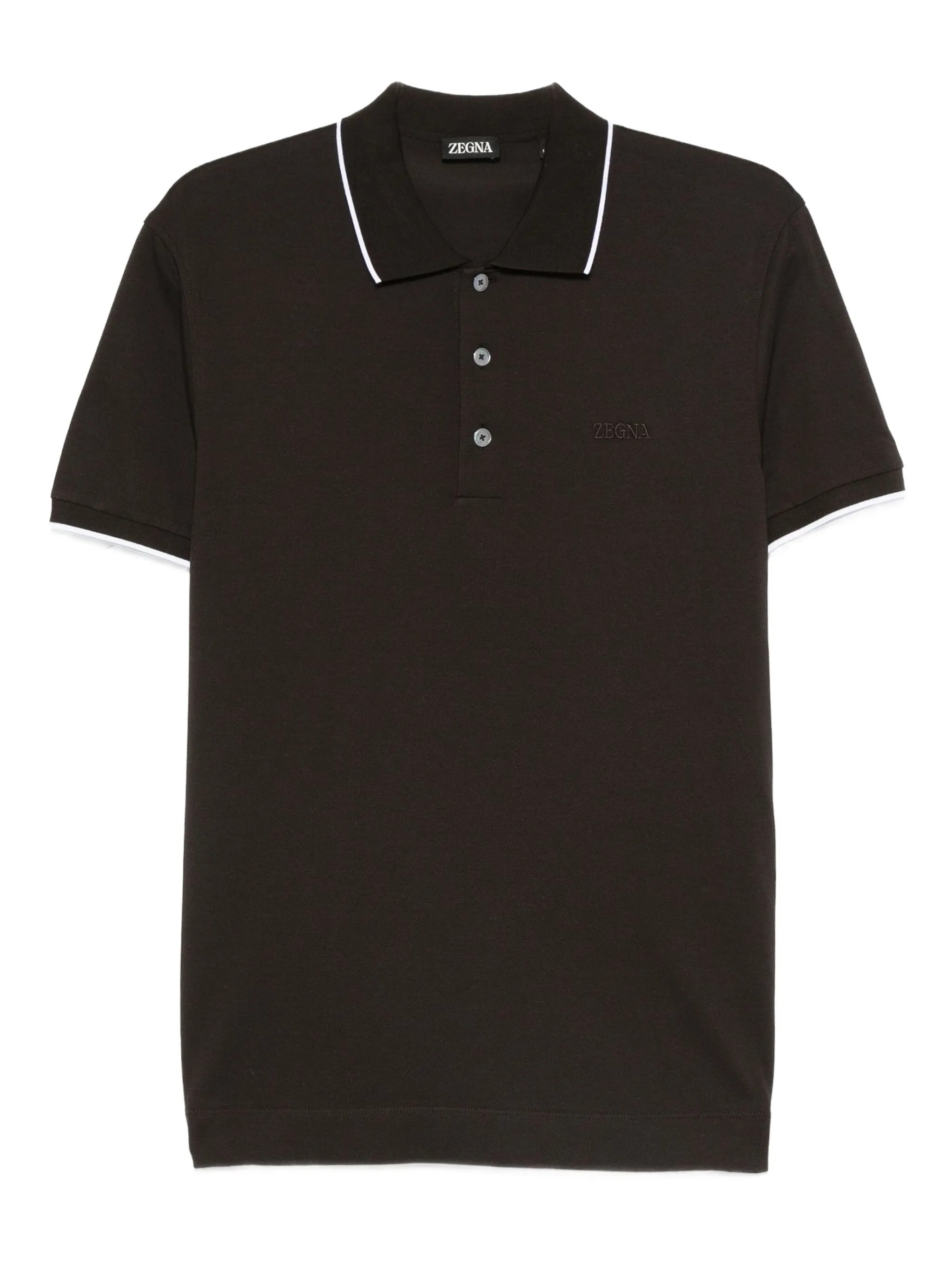 ZEGNA Men's Logo Polo Shirt - Size 48