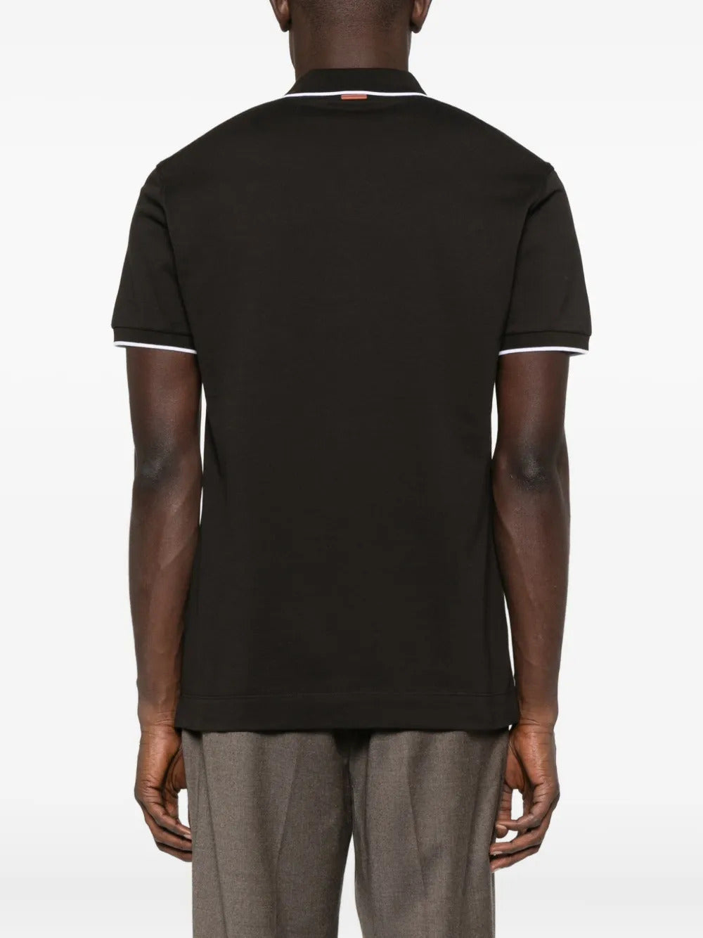 ZEGNA Men's Logo Polo Shirt - Size 48