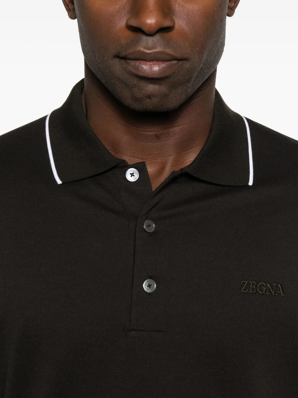 ZEGNA Men's Logo Polo Shirt - Size 48