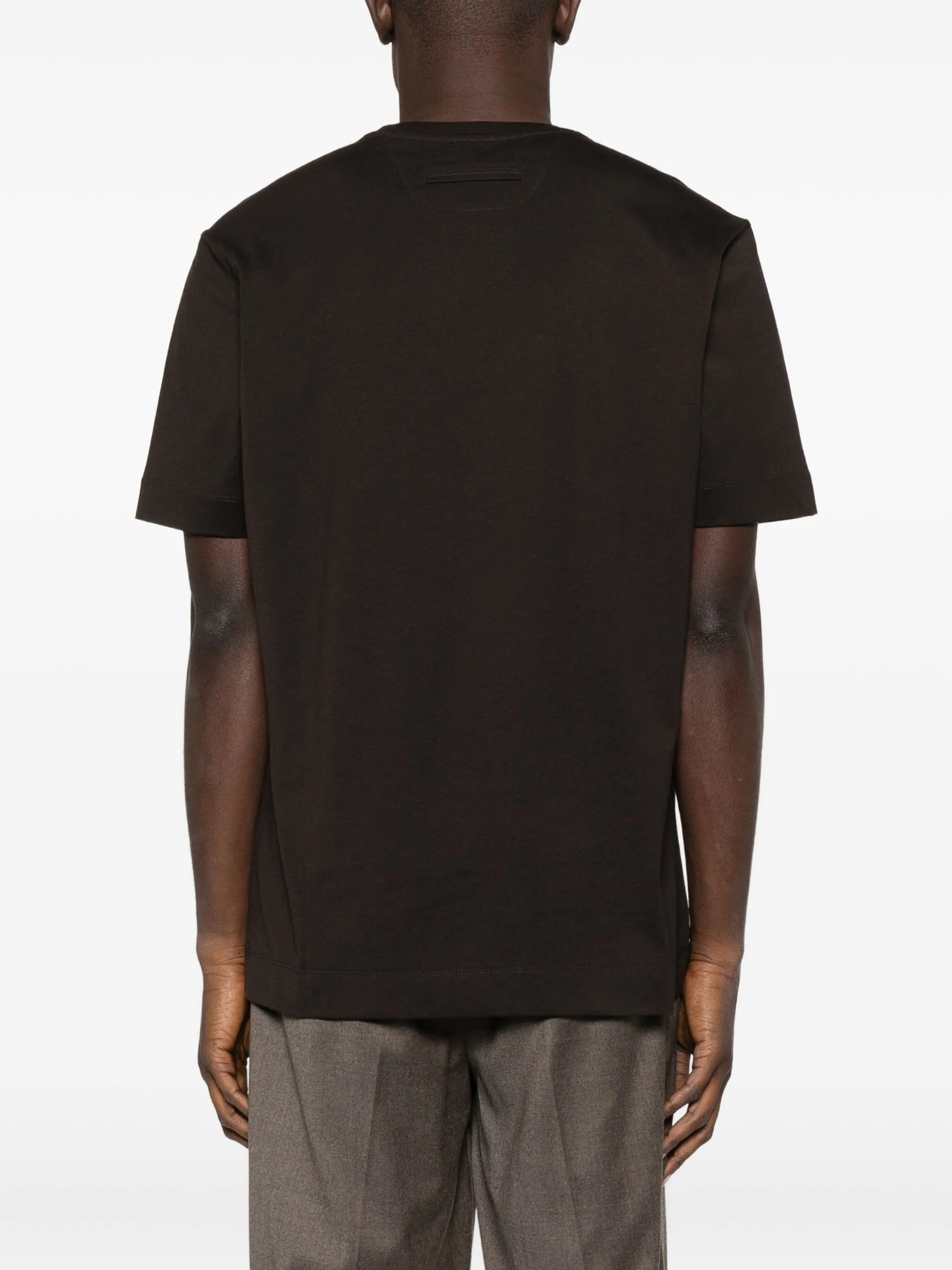 ZEGNA Men's Logo T-Shirt - Size 48