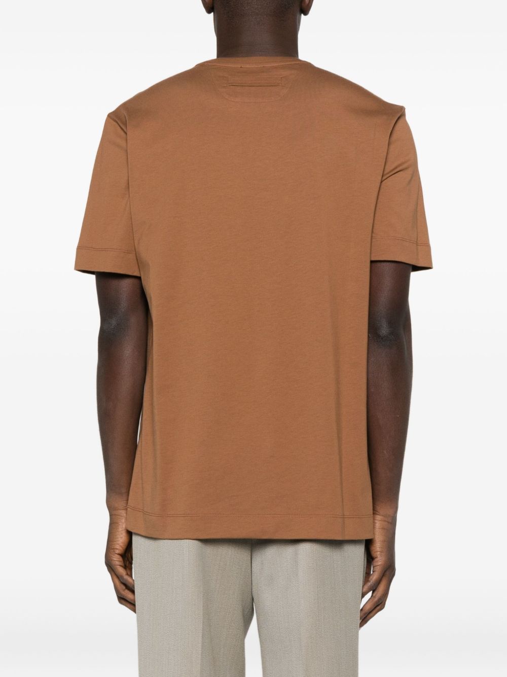 ZEGNA Men's Logo T-Shirt - Size 48