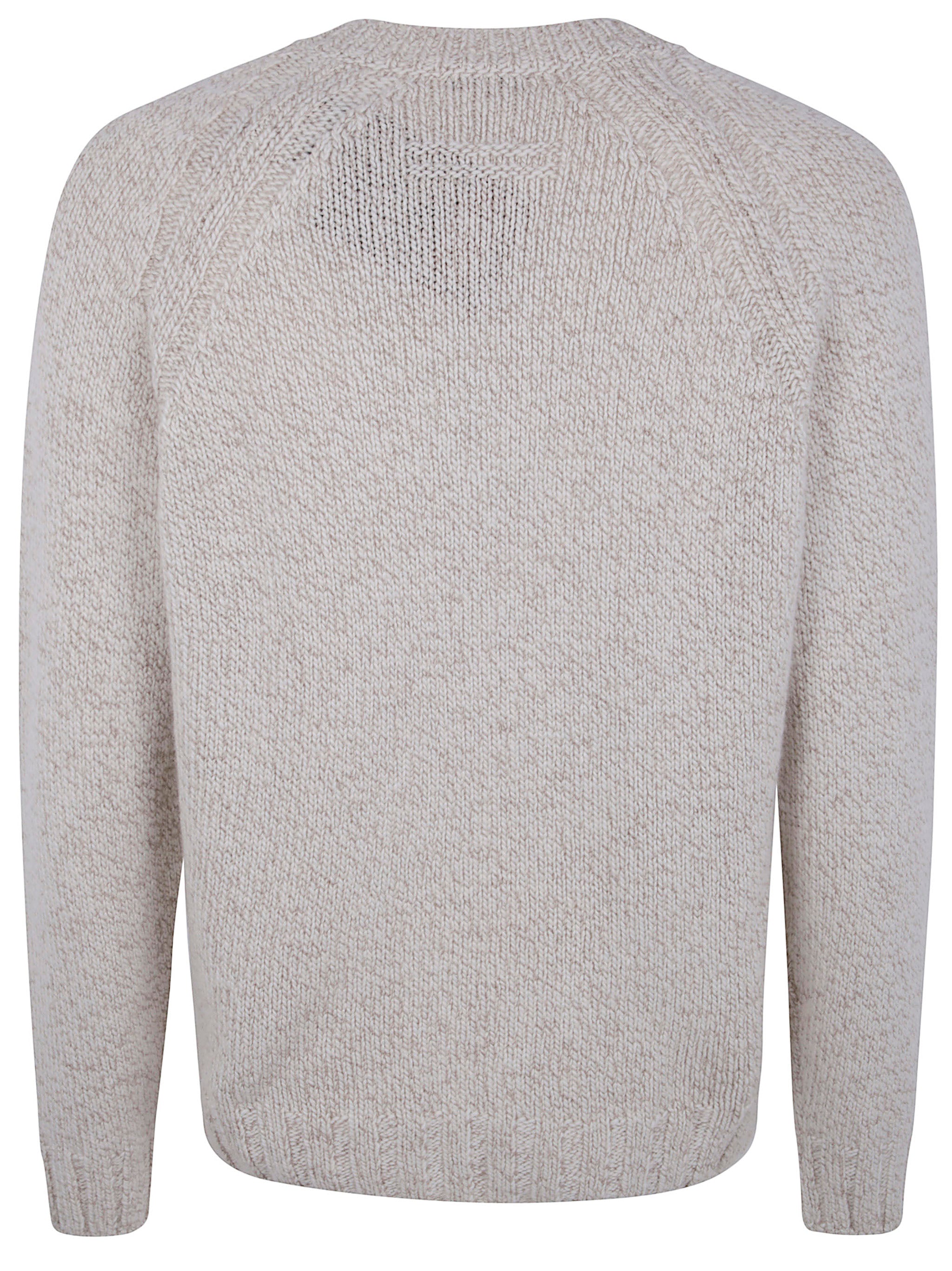 ZEGNA V-Neck Cashmere Blend Sweater for Men