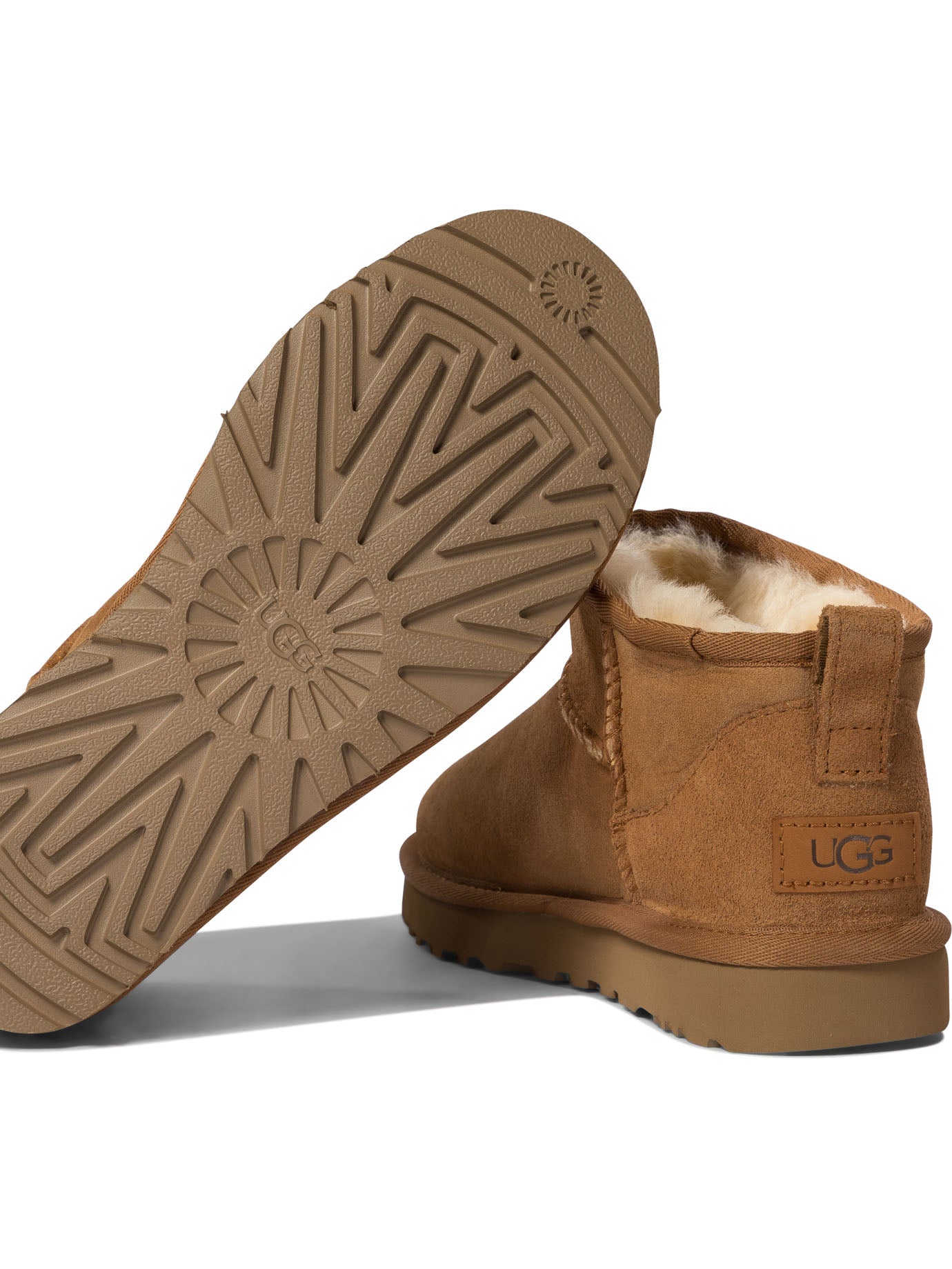 UGG Luxury Mini Sheepskin Ankle Boots for Women