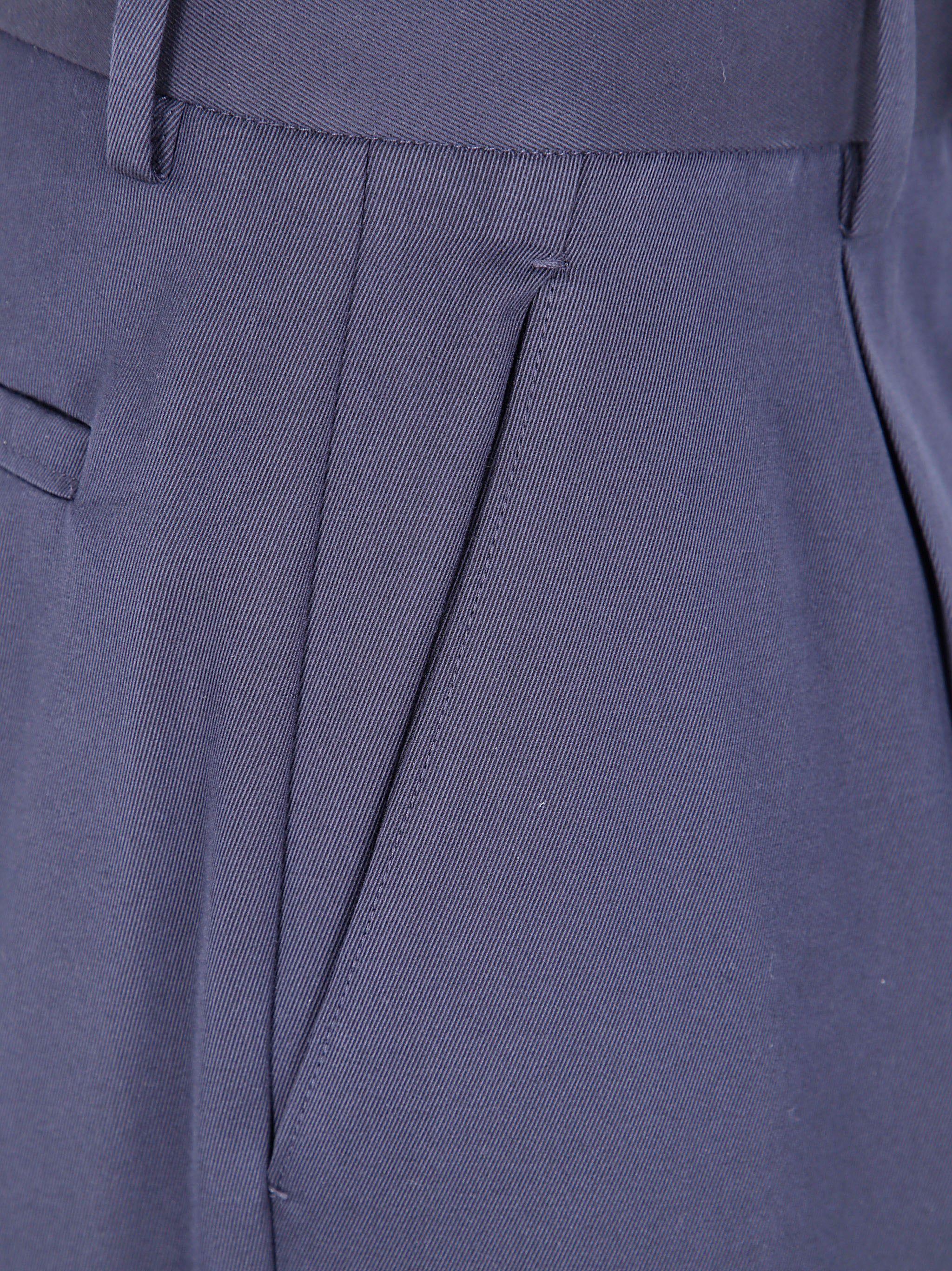 ZEGNA Cotton and Wool Pants for Men