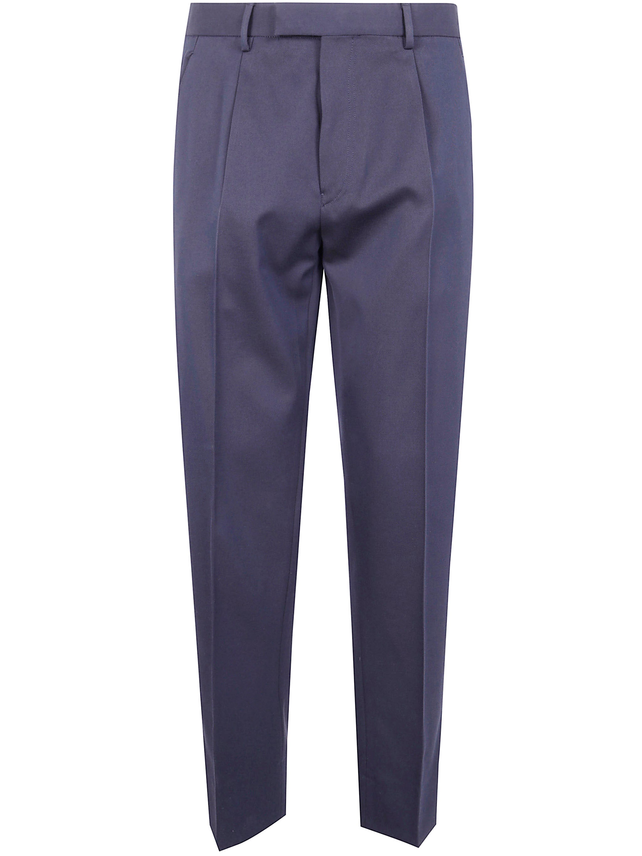 ZEGNA Cotton and Wool Pants for Men