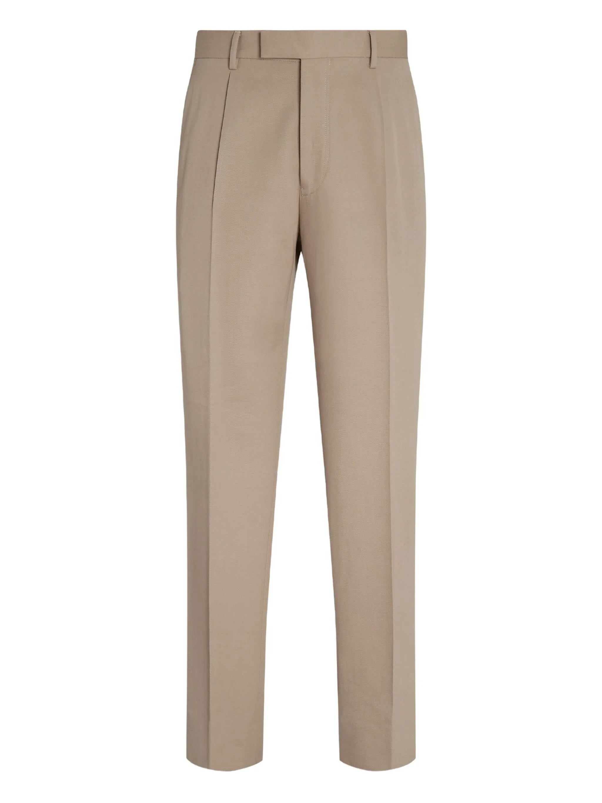 ZEGNA Cotton-Wool Trousers Size 46