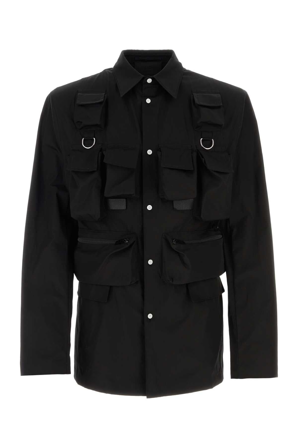 PRADA Classic Poplin Shirt for Men - SS24 Collection