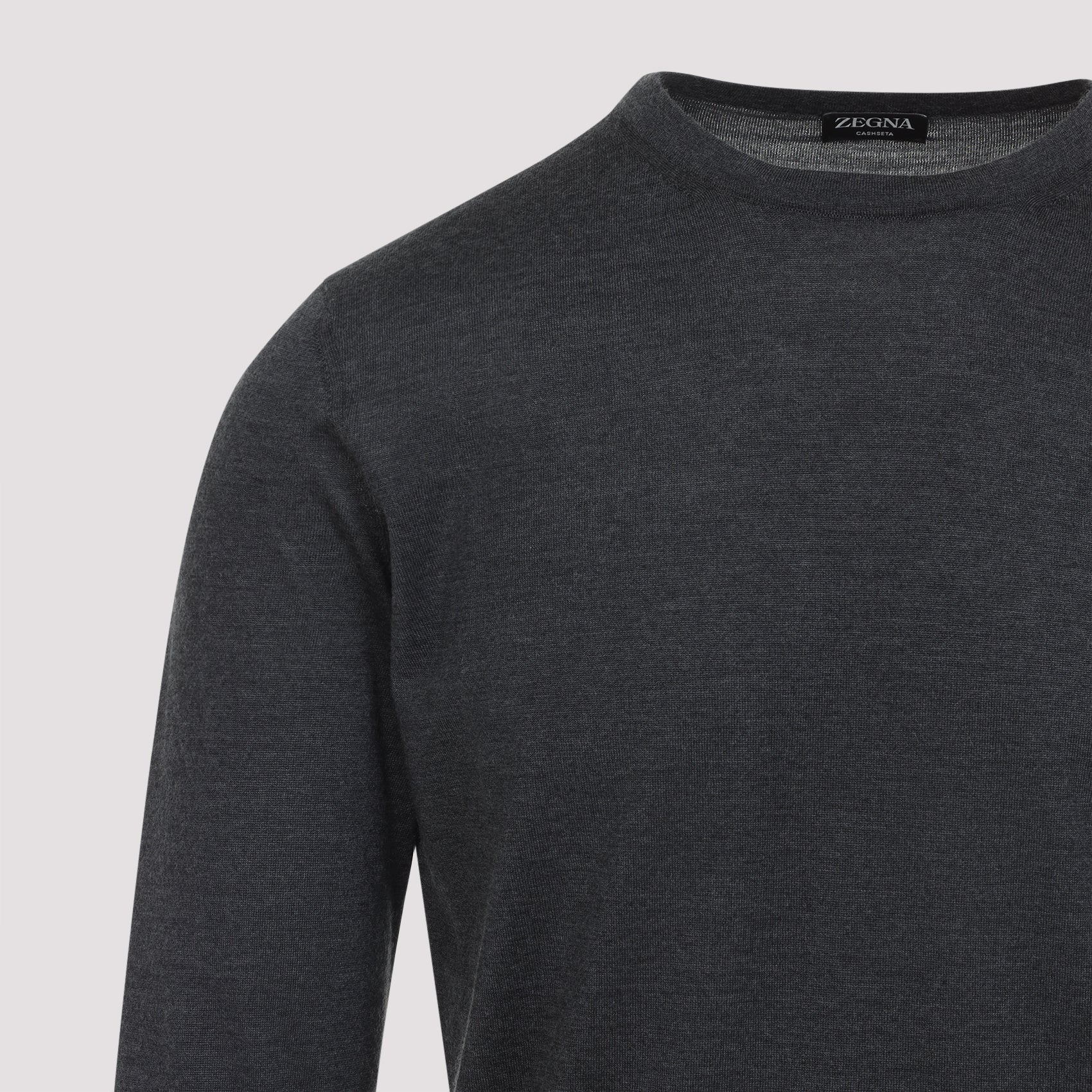 ZEGNA Cashmere and Silk Blend Pullover