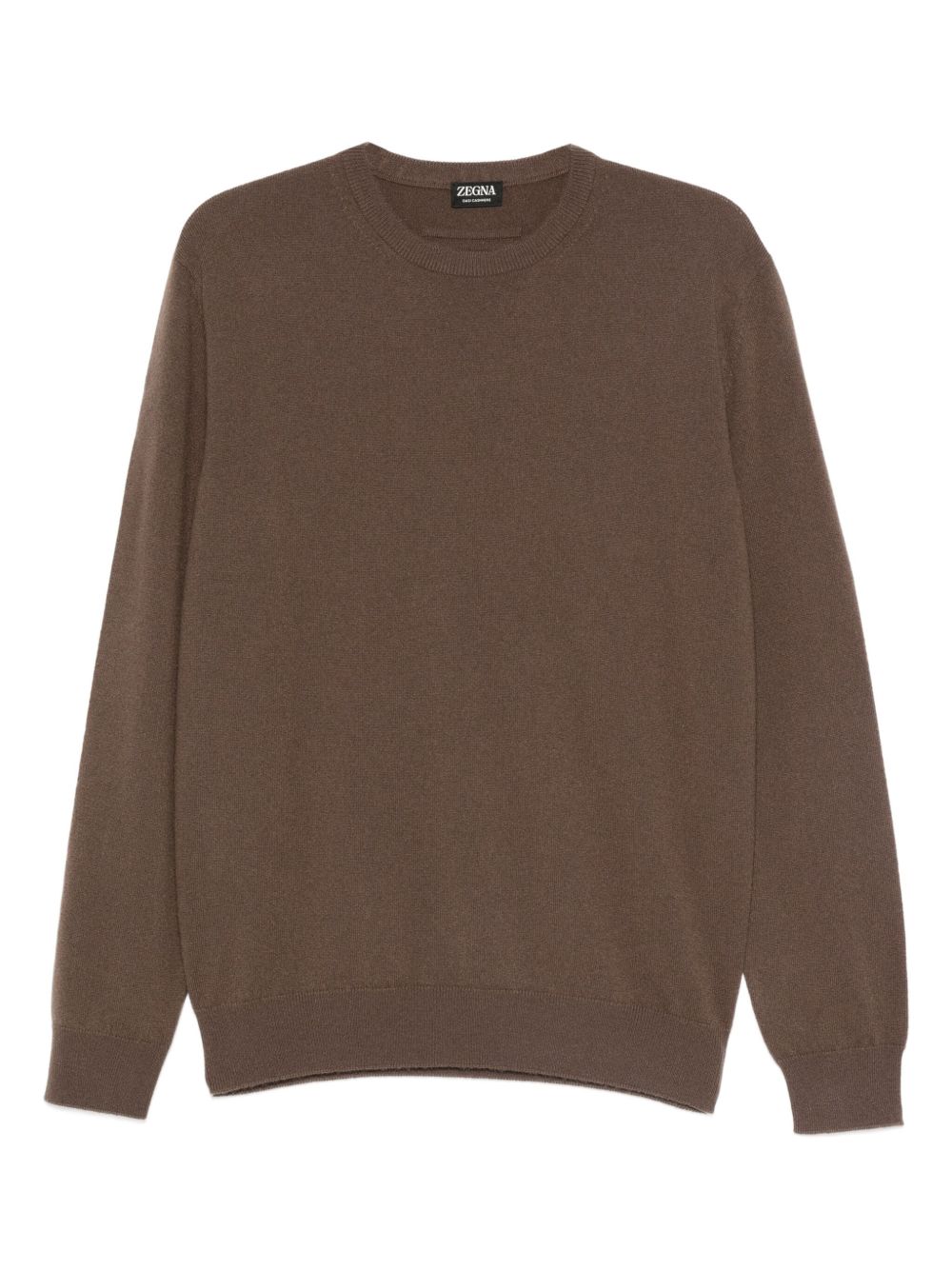 ZEGNA Men's Cashmere Ribbed Jumper - Size 50