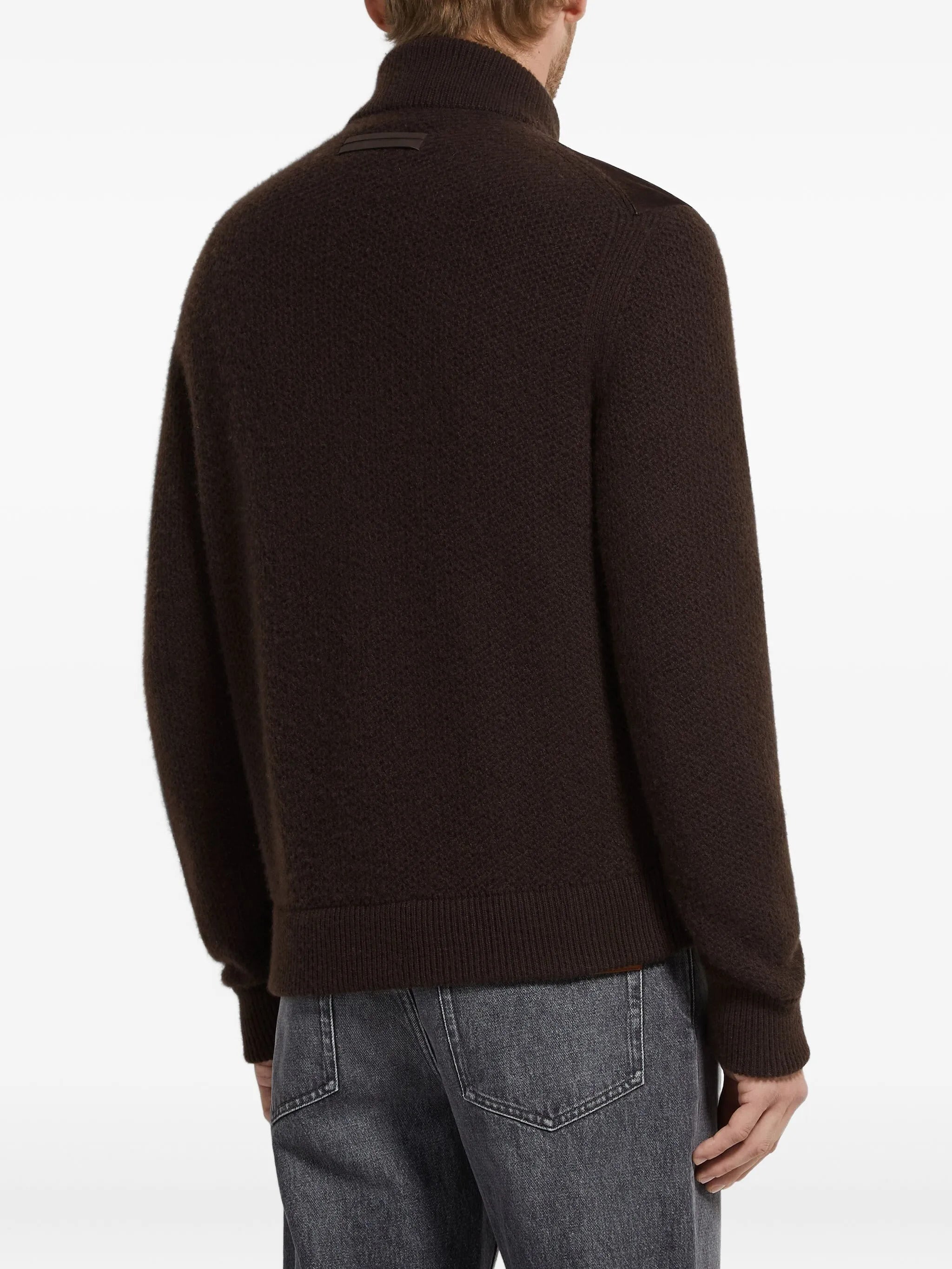 ZEGNA Men's Cashmere Blouson Jacket - Size 50