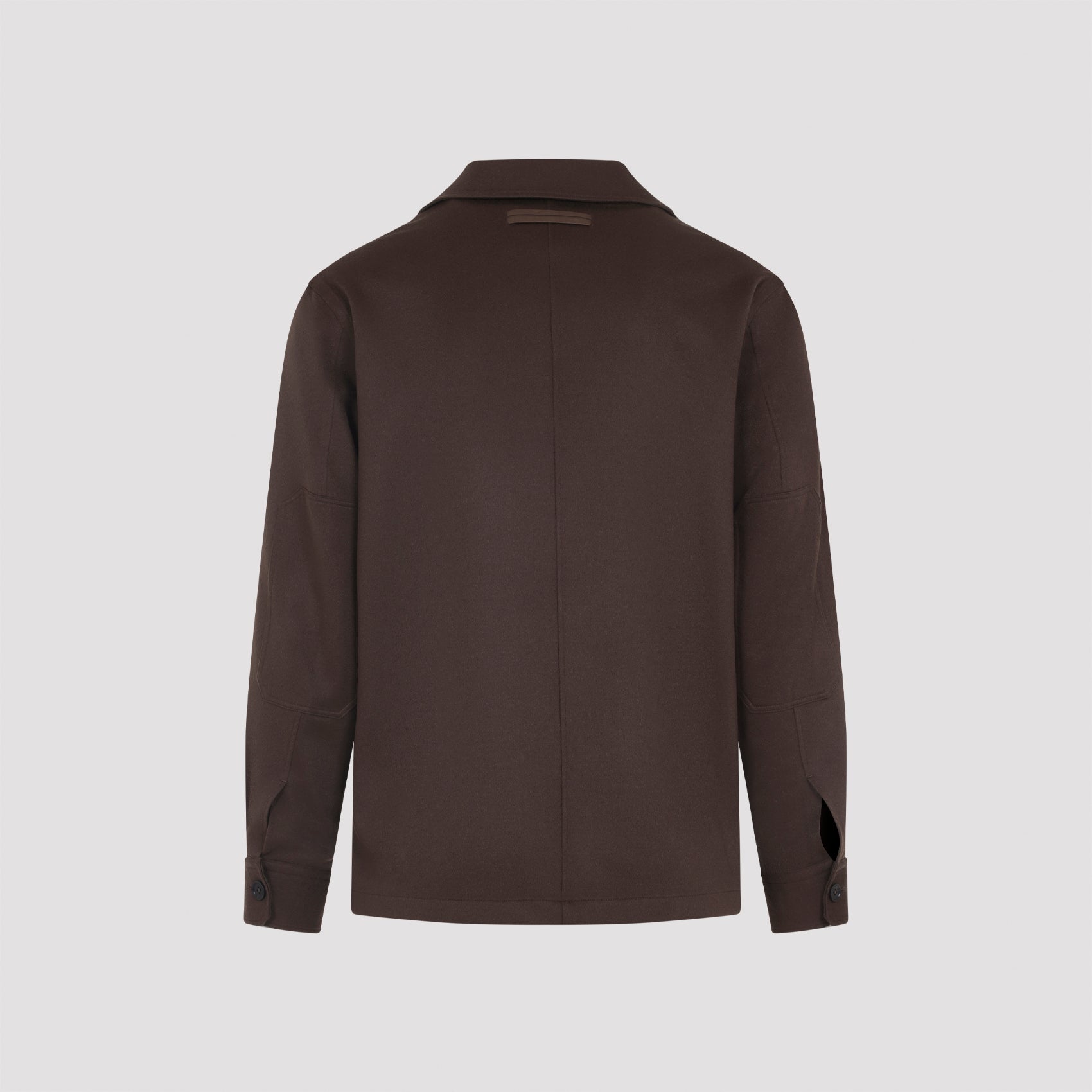 ZEGNA Men's Cashmere Silk Overshirt