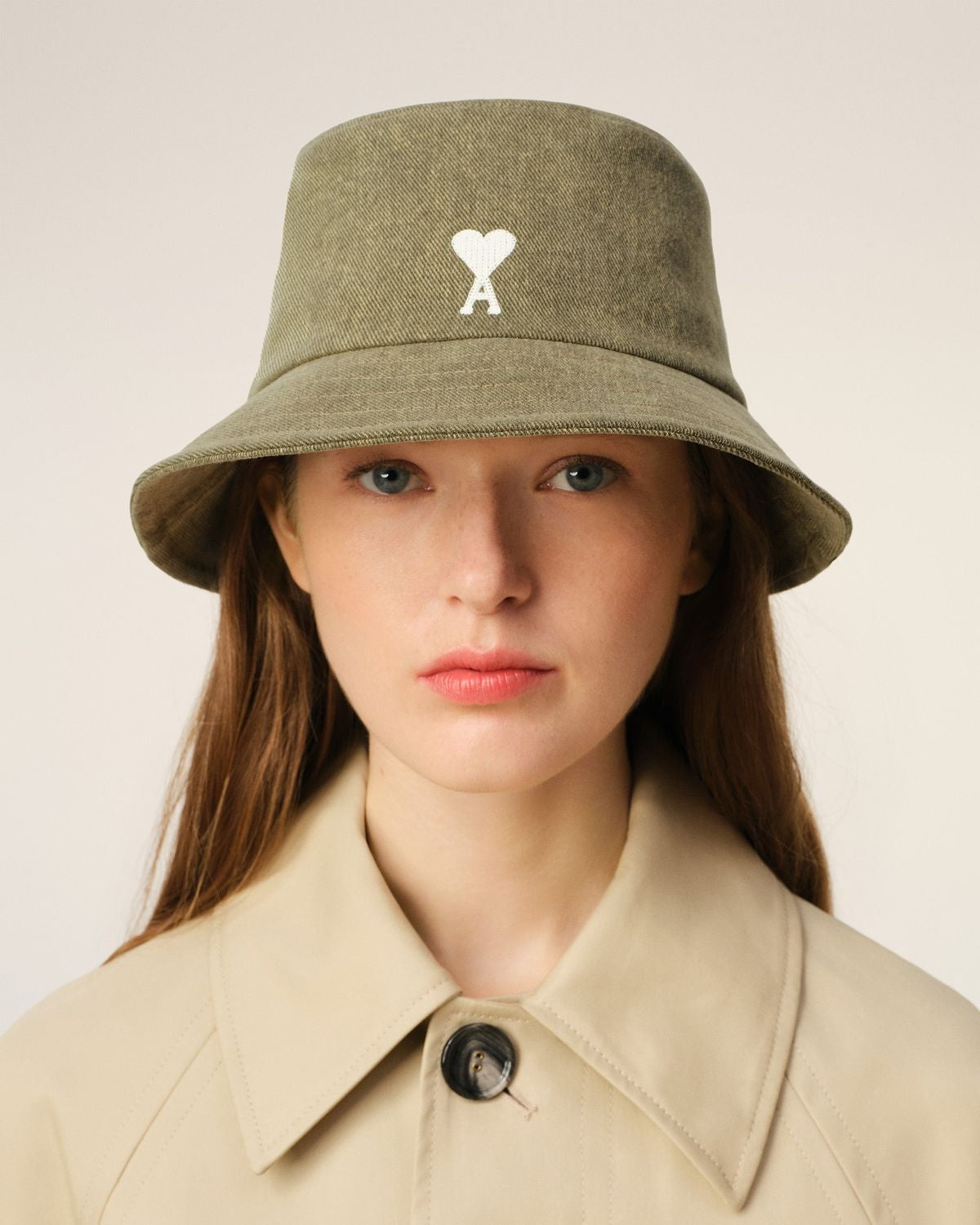 AMI PARIS Embroidered Bucket Hat