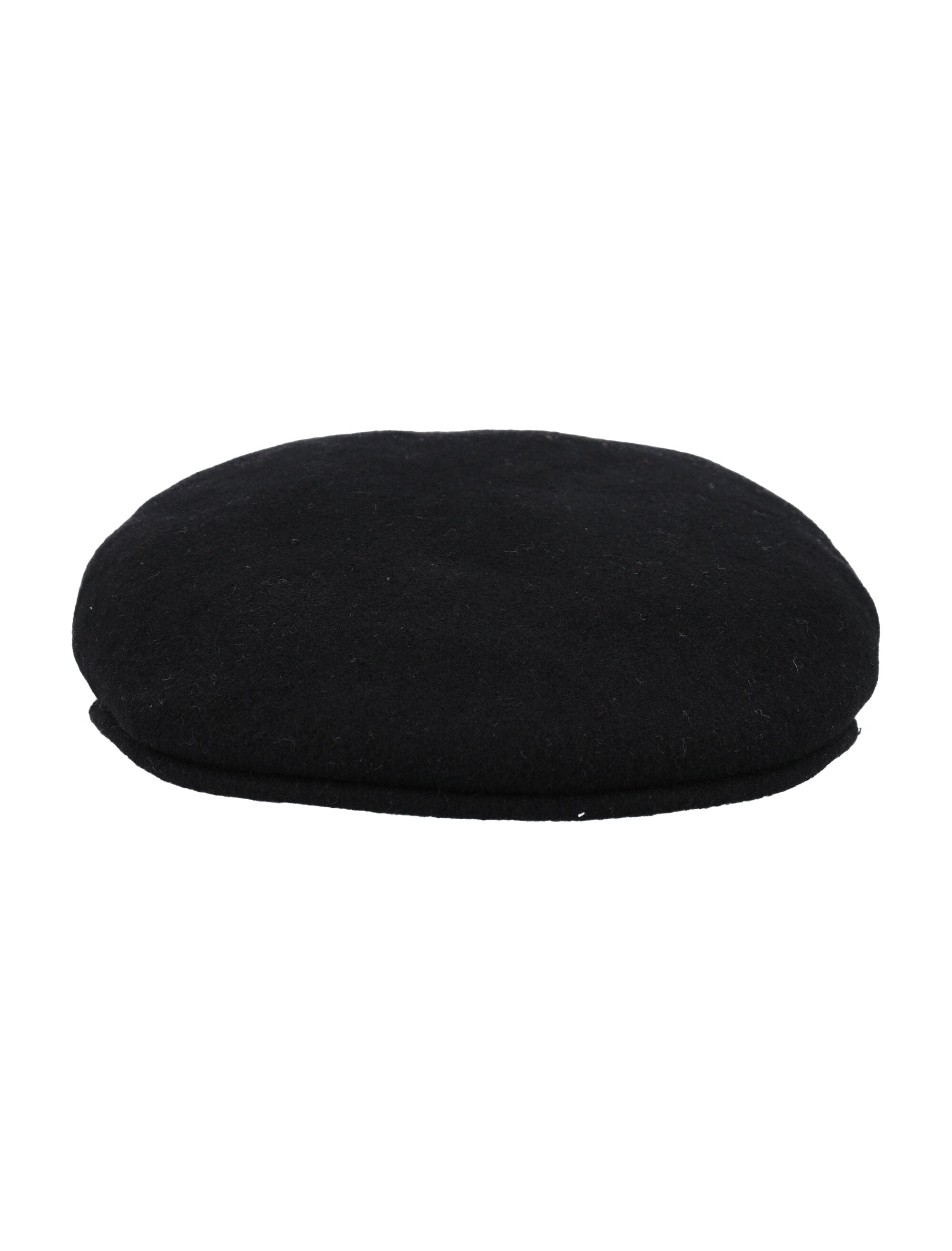 MARINE SERRE Wool Logo Beret Hat